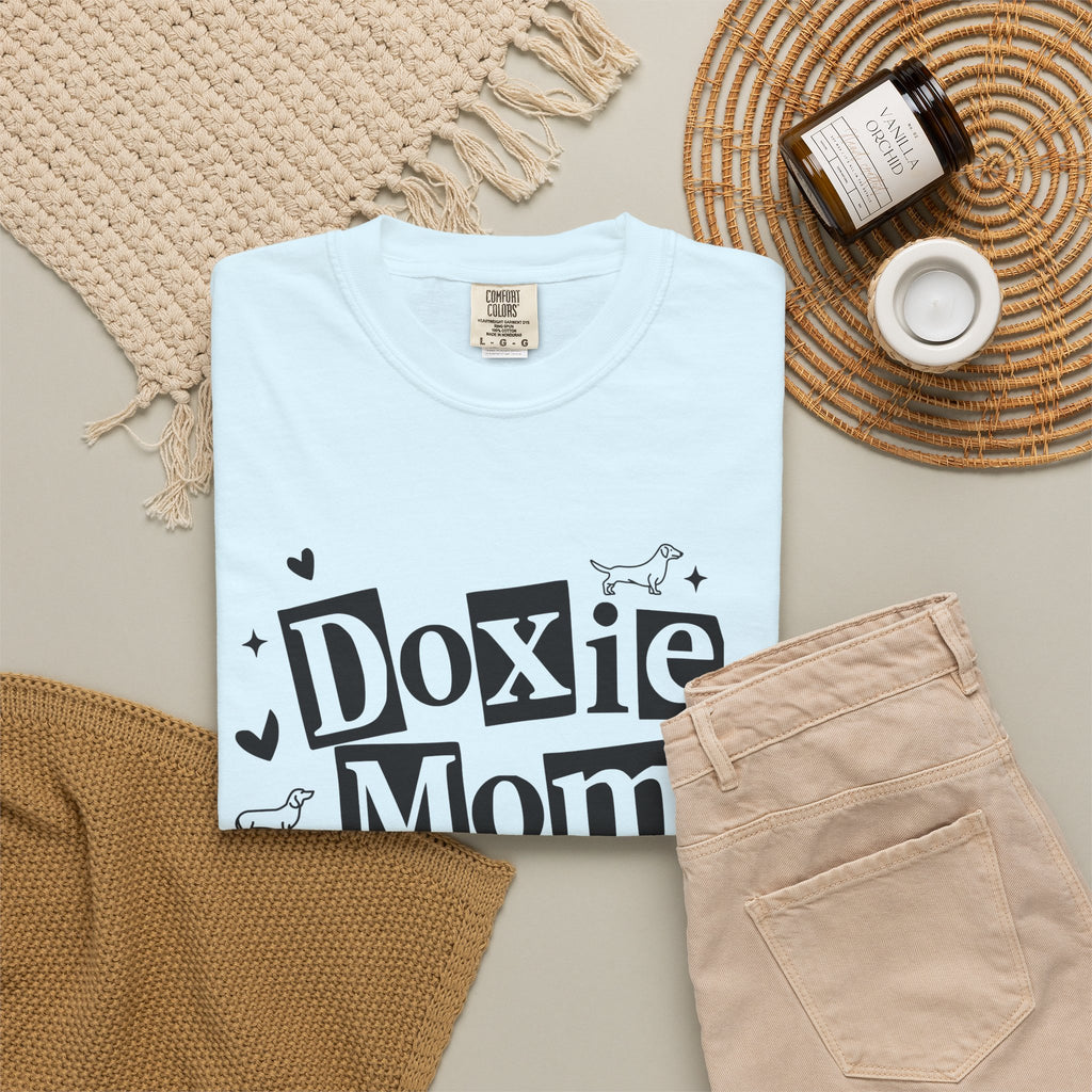 Doxie Mom T-Shirt — Cute Dachshund Dog Mom Tee, Dog Lover Gift