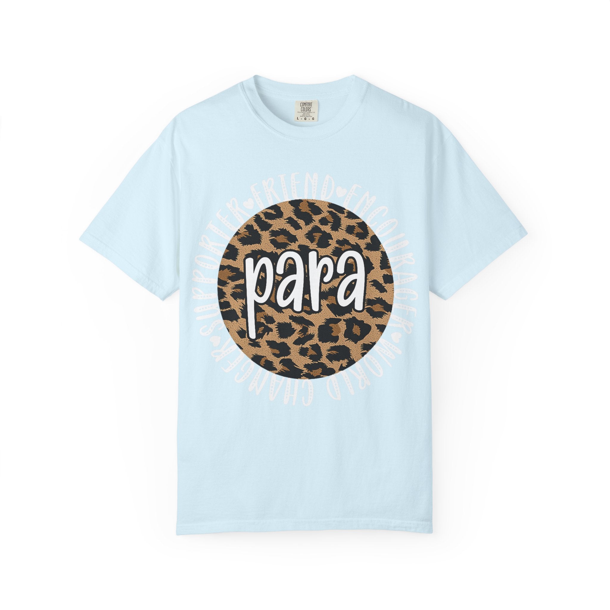 Para Leopard Circle T-Shirt — Supporter, Friend & Encourager Tee
