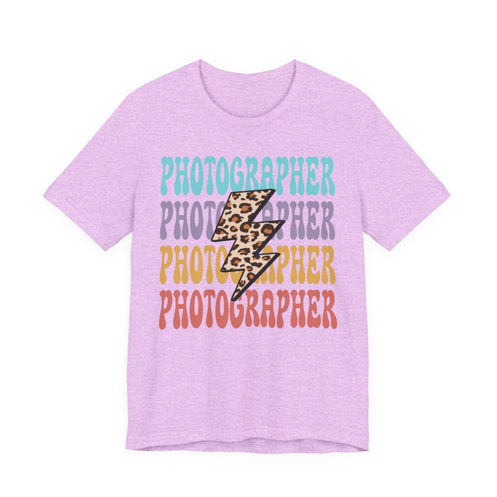 Photographer Lightning Bolt Tee