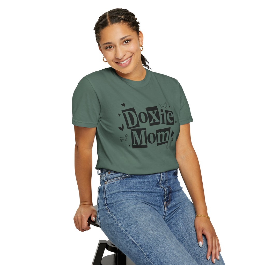 Doxie Mom T-Shirt — Cute Dachshund Dog Mom Tee, Dog Lover Gift