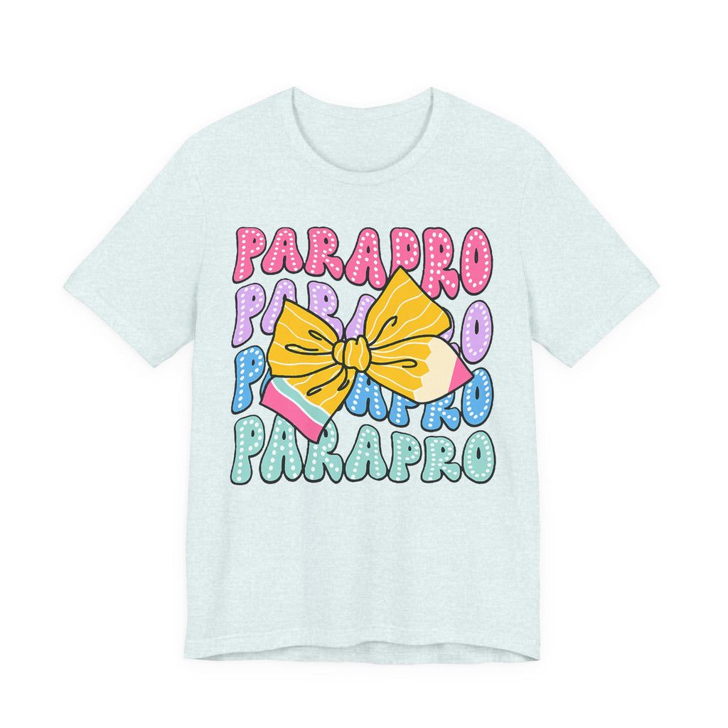 Parapro T-Shirt — Colorful Paraprofessional Bow Tee