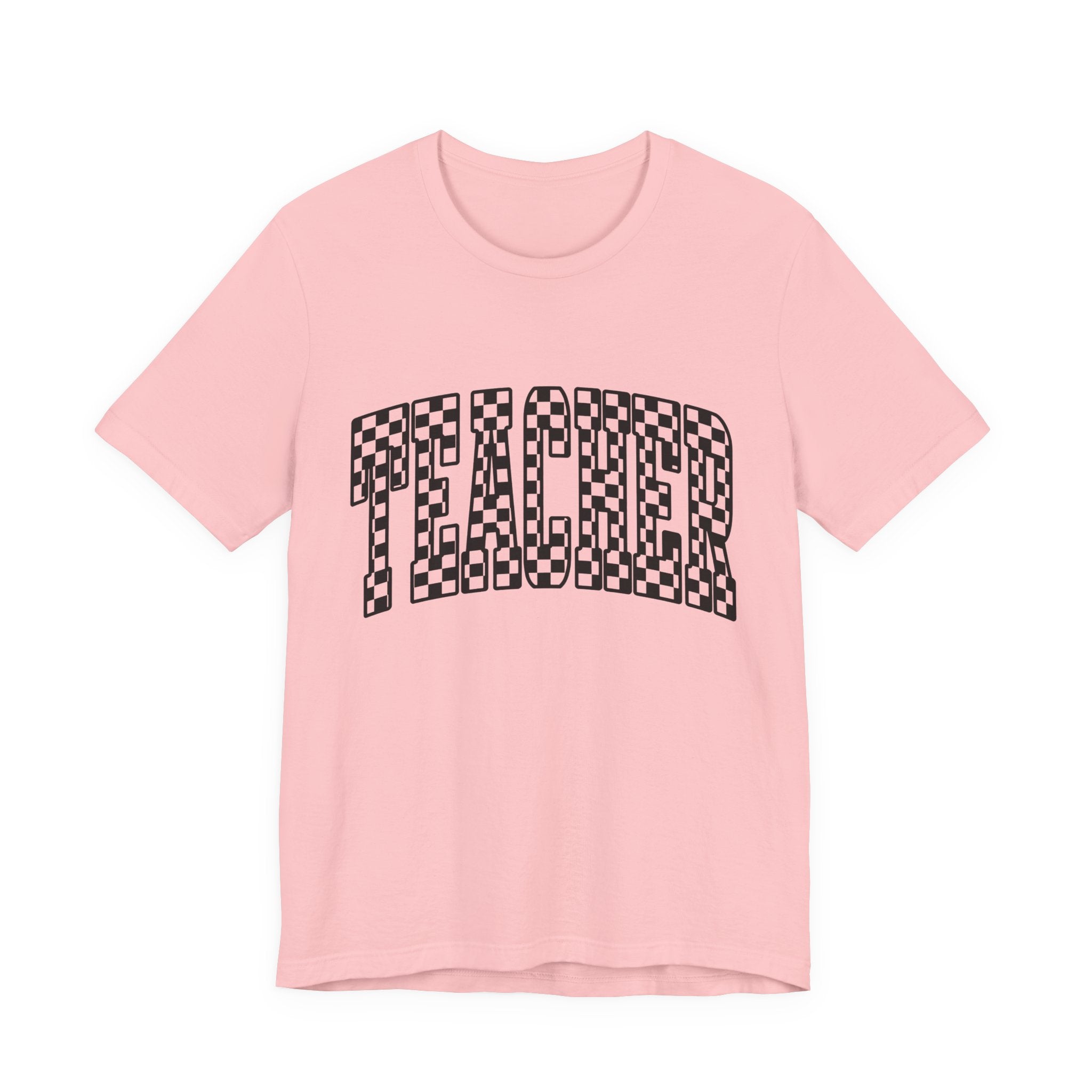 Teacher Checkerboard Graphic Tee