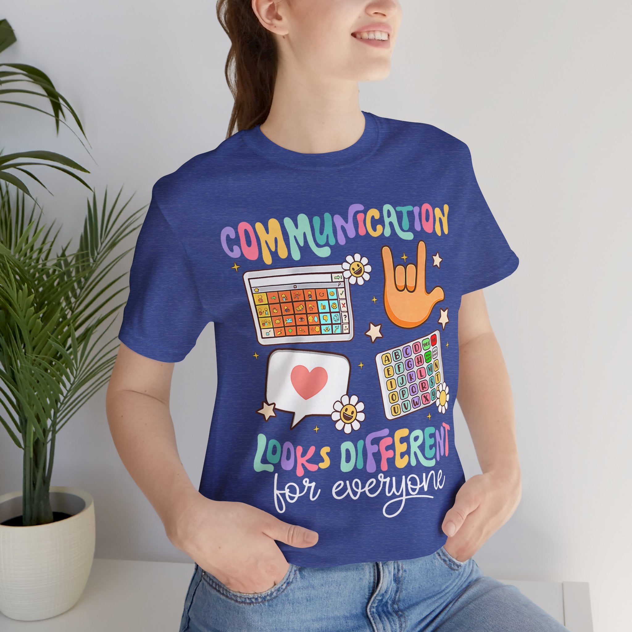 Communication Looks Different Tee