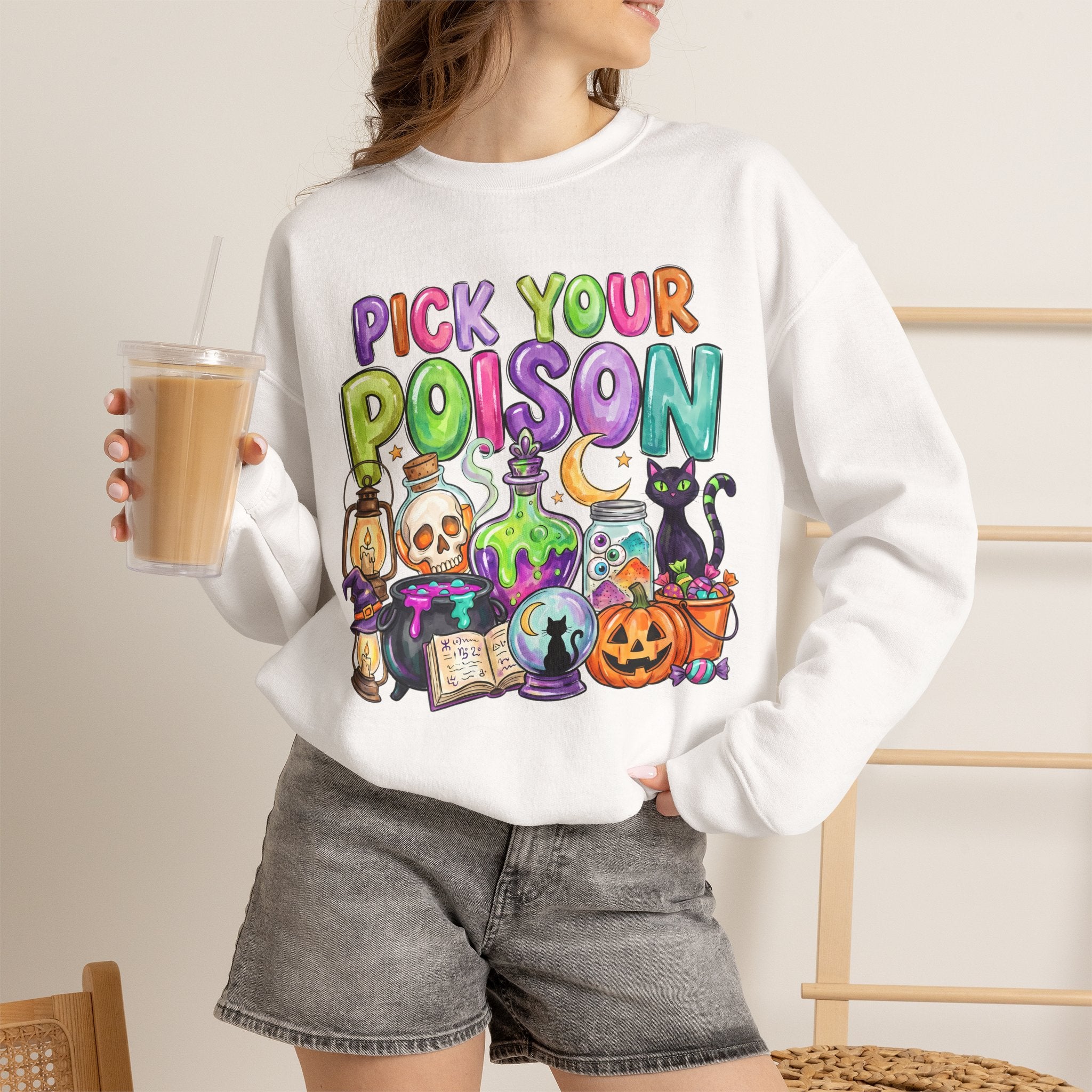 Unisex Heavy Blend™ Halloween Crewneck Sweatshirt