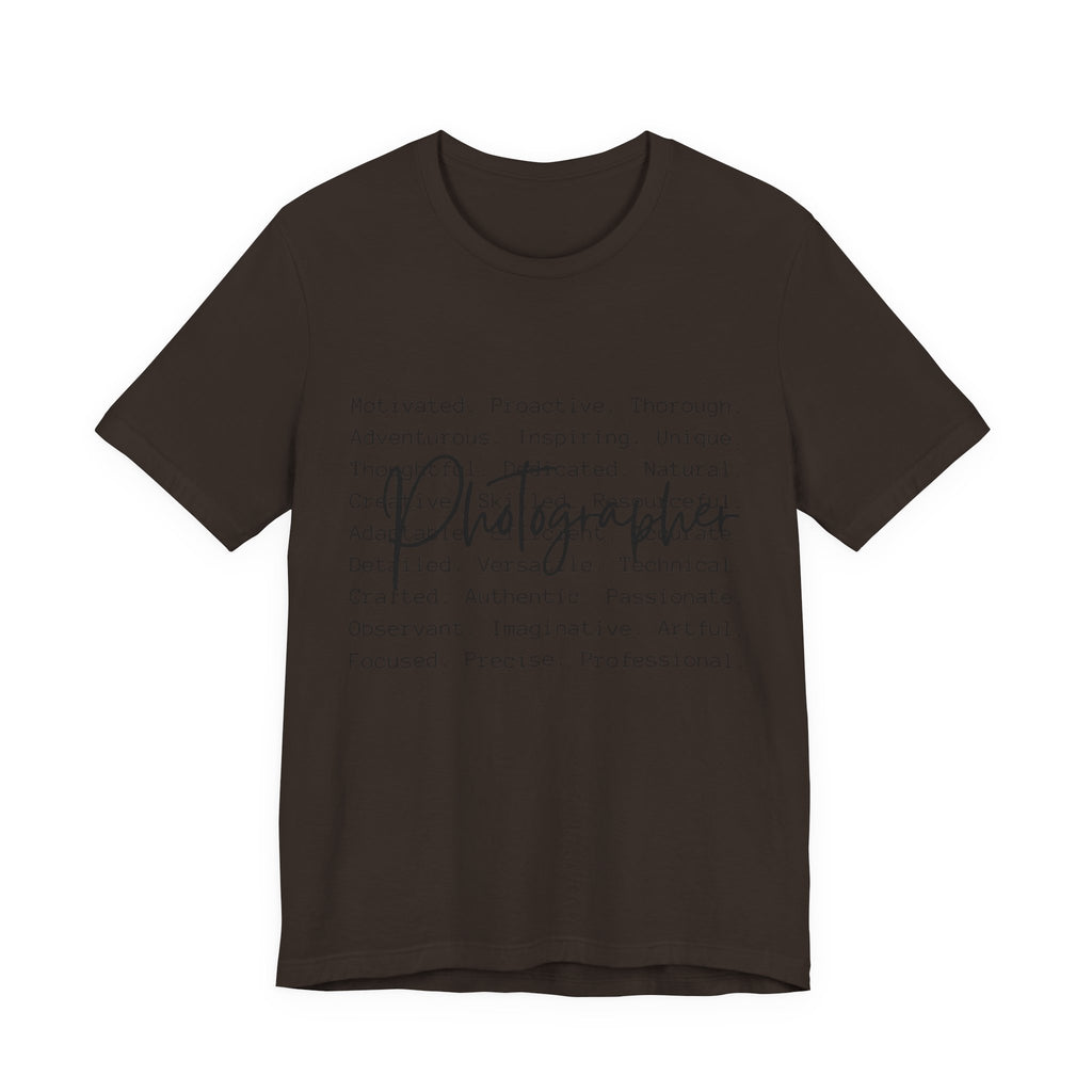 Photographer T‑Shirt
