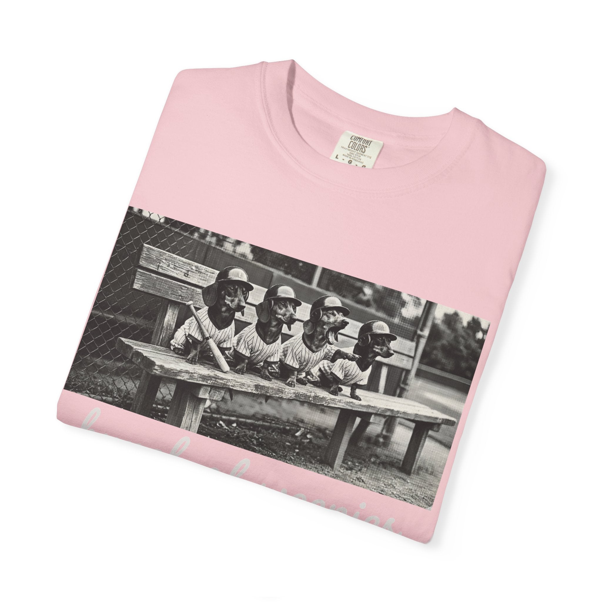 Vintage Bunch of Weenies White Text Photo T-Shirt