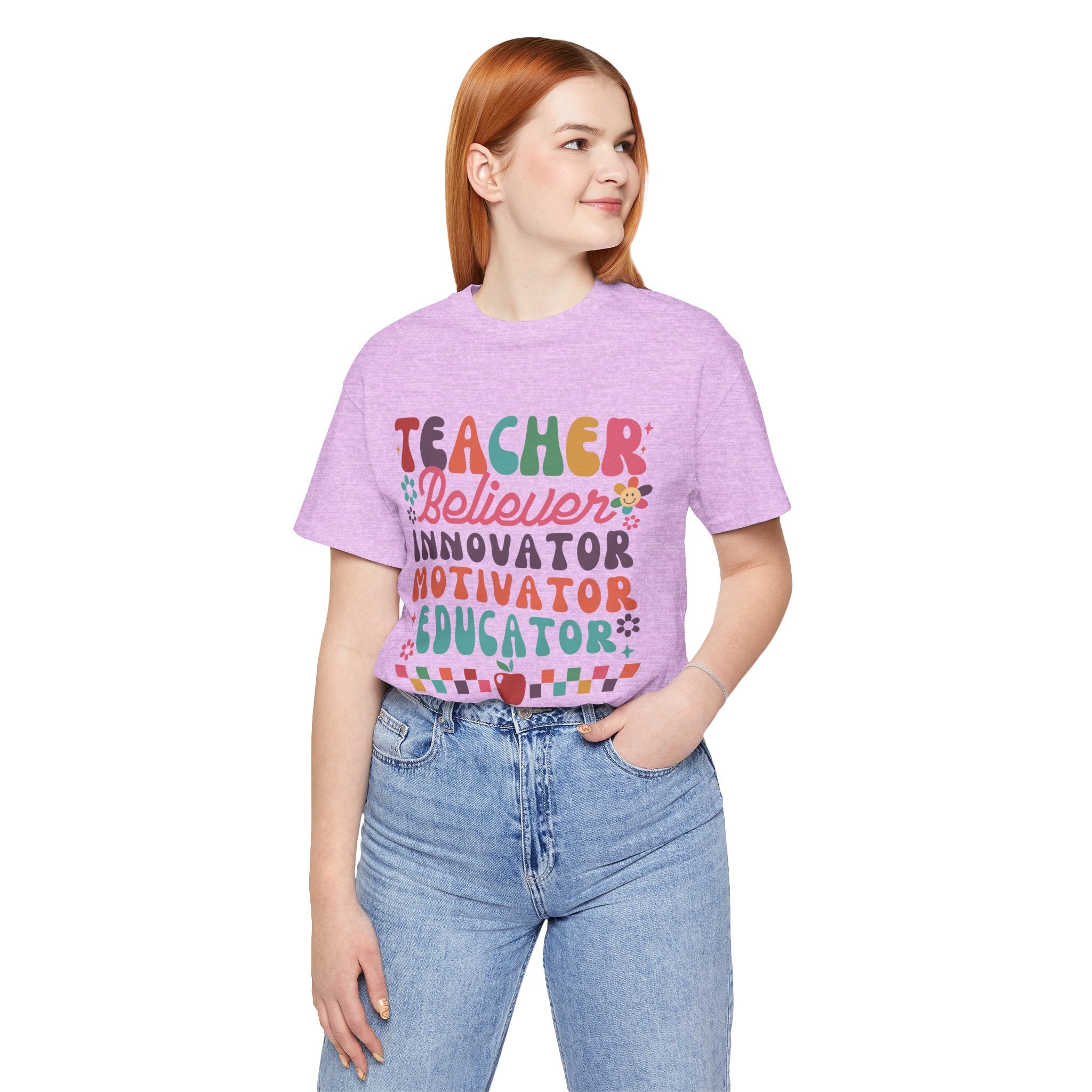 Teacher Believer Innovator Motivator Educator Tee