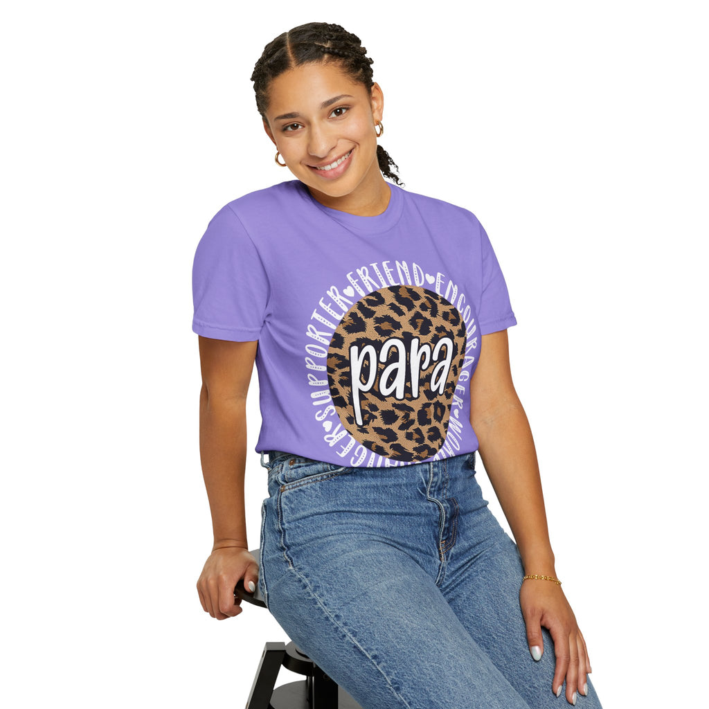 Para Leopard Circle T-Shirt — Supporter, Friend & Encourager Tee