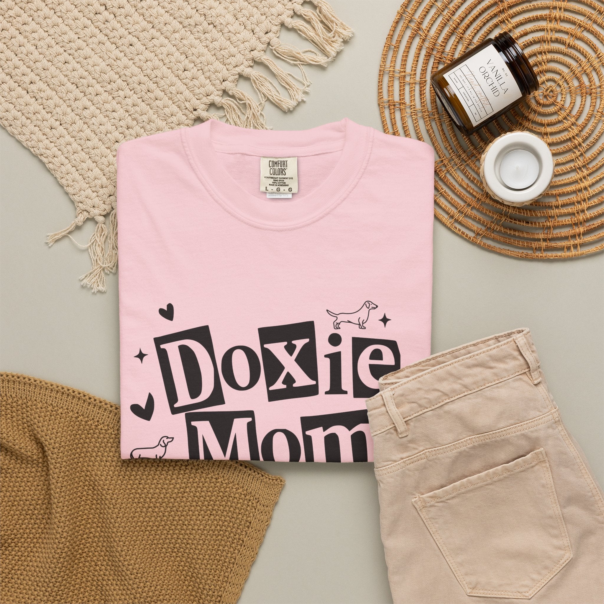 Doxie Mom T-Shirt — Cute Dachshund Dog Mom Tee, Dog Lover Gift