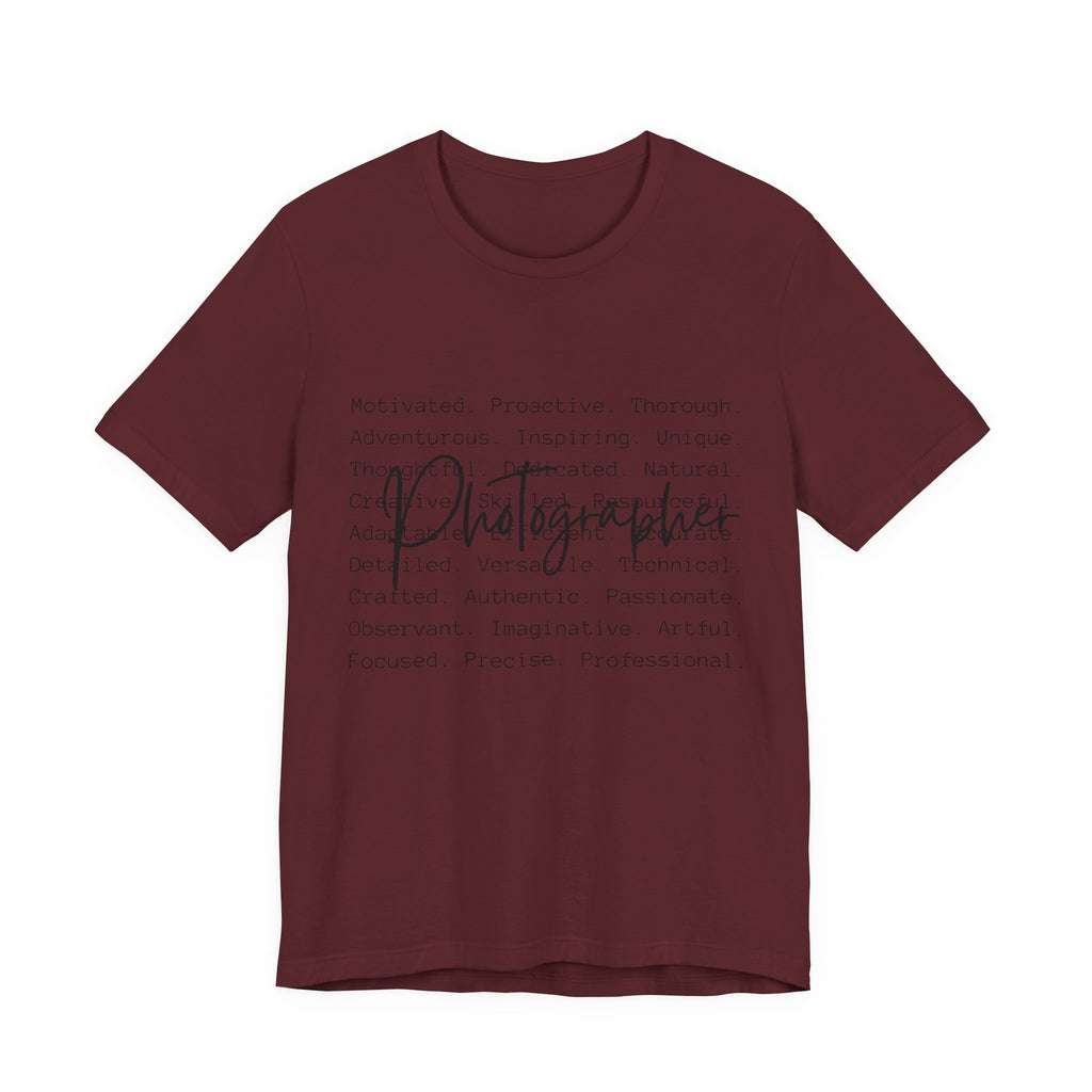 Photographer T‑Shirt
