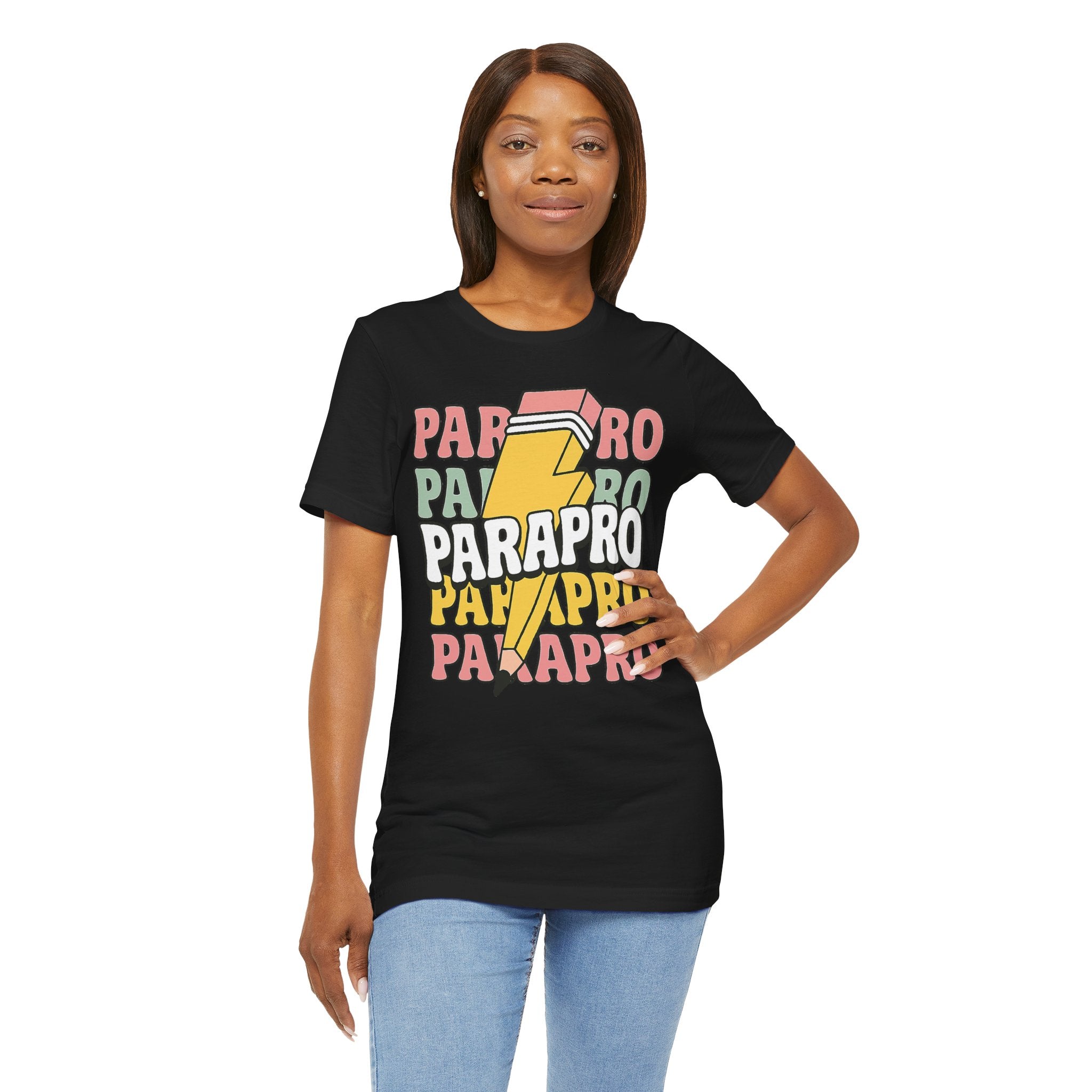 Parapro Pencil Tee — Retro Paraprofessional Appreciation Shirt
