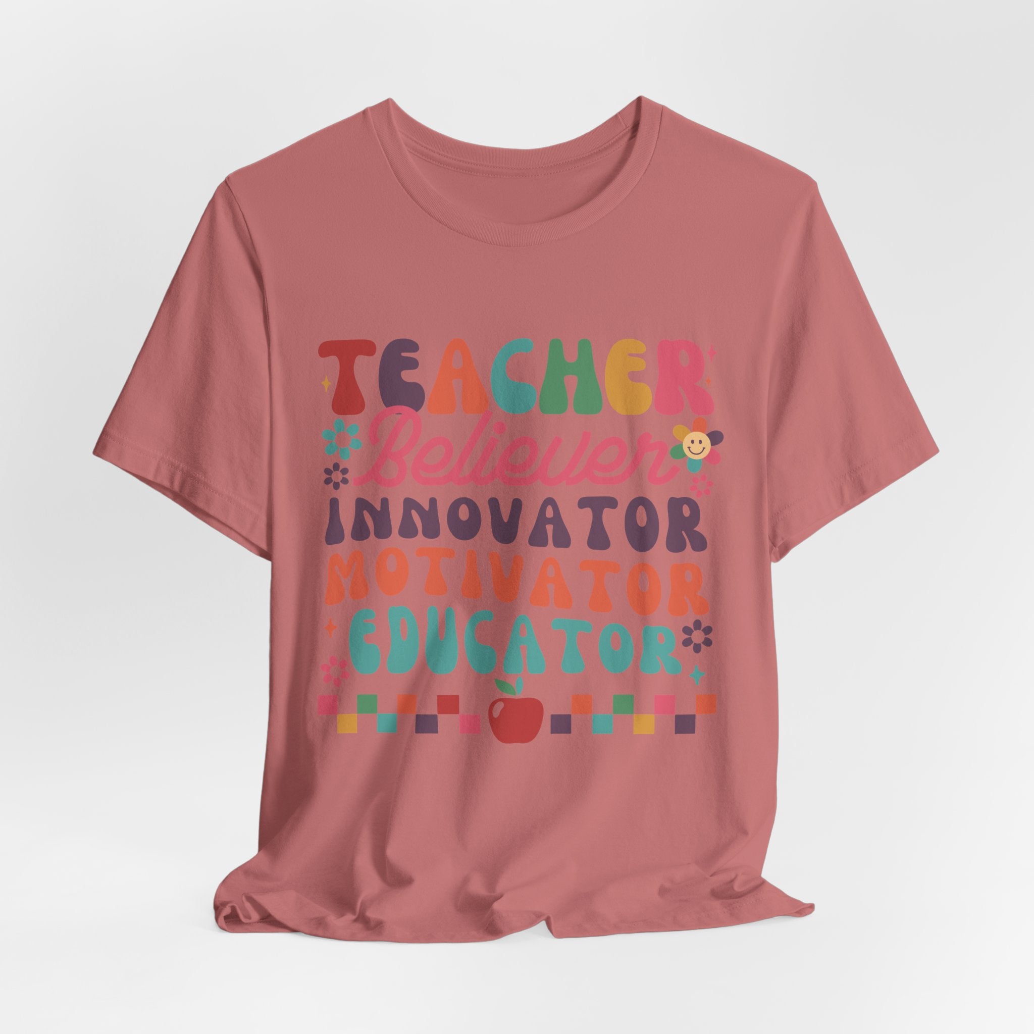 Teacher Believer Innovator Motivator Educator Tee