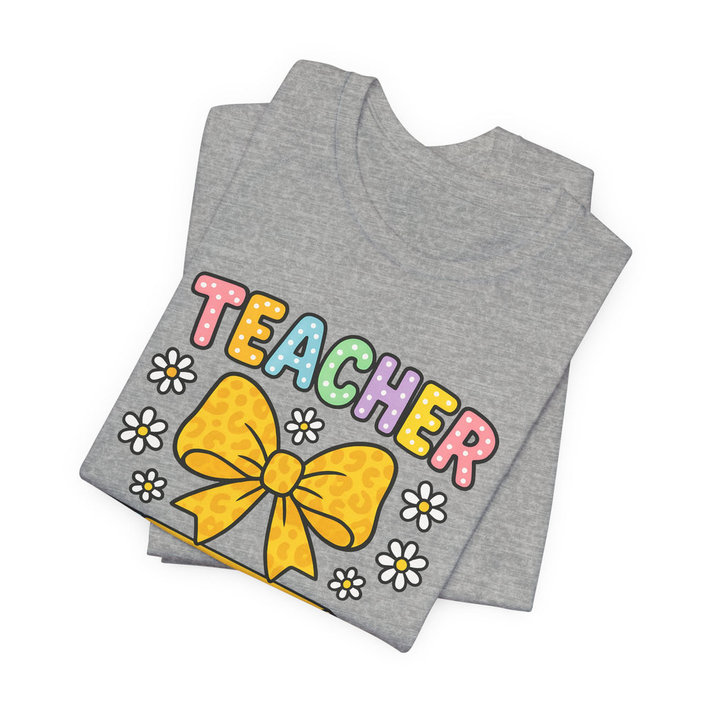 Teacher Bow Pencil T-Shirt