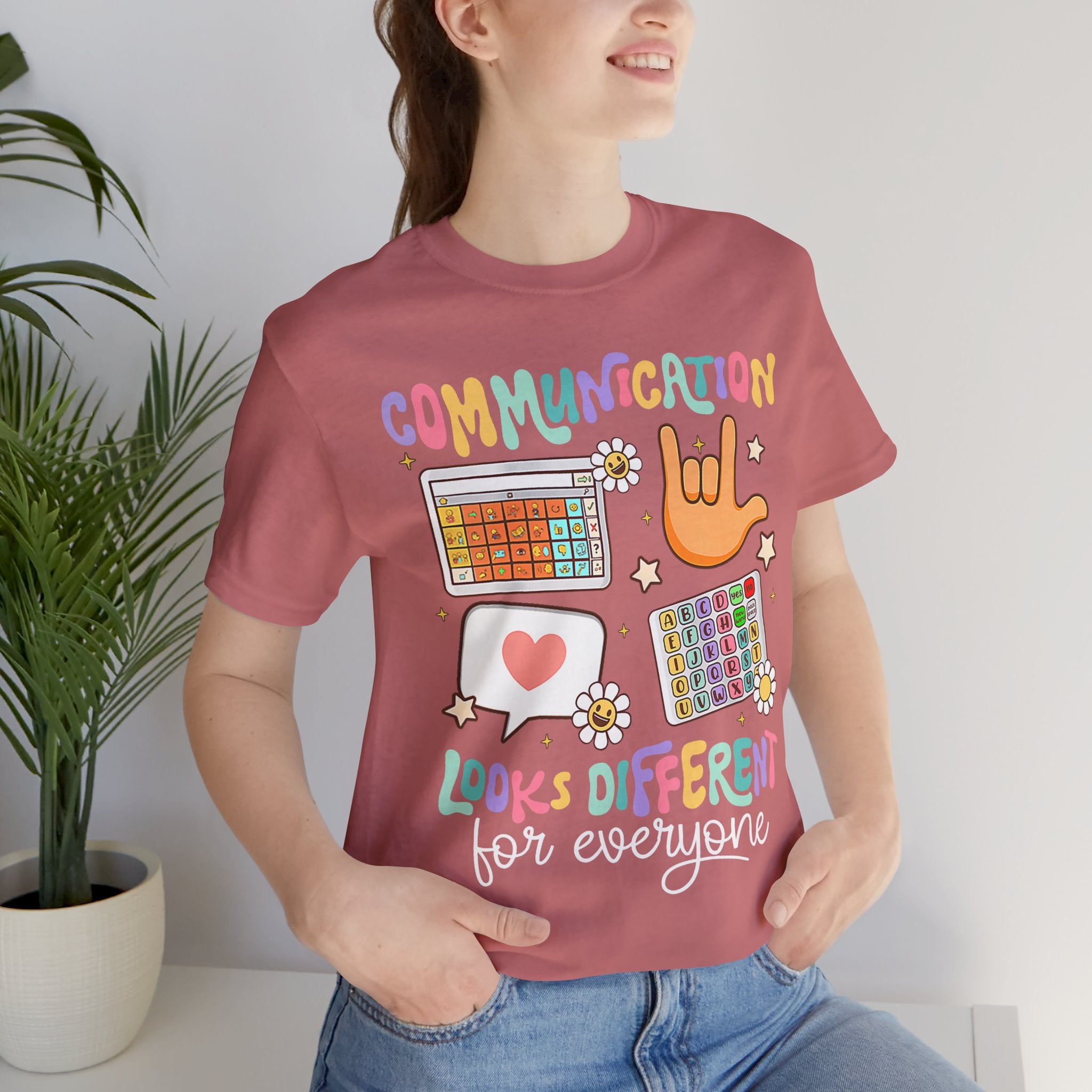 Communication Looks Different Tee
