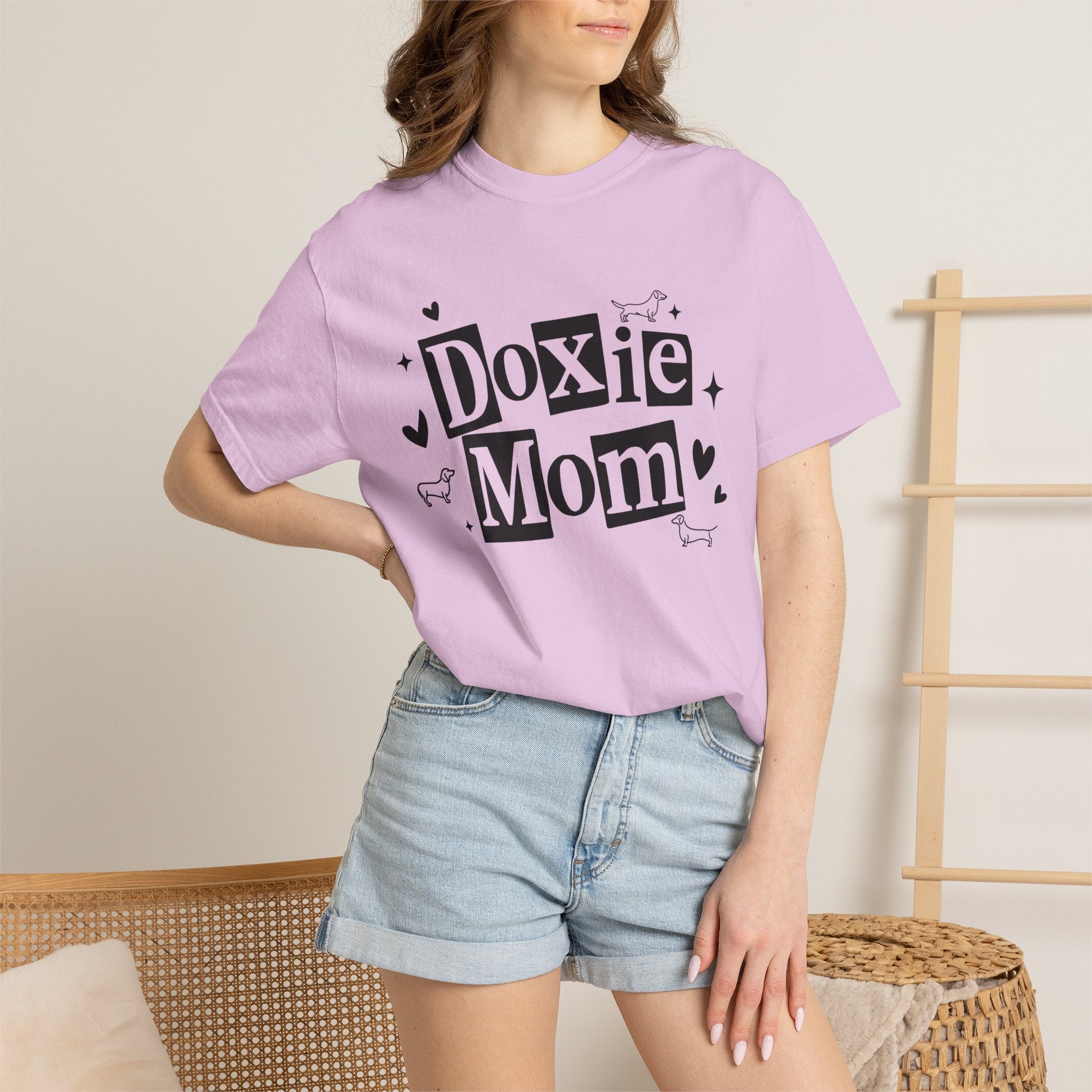 Doxie Mom T-Shirt — Cute Dachshund Dog Mom Tee, Dog Lover Gift