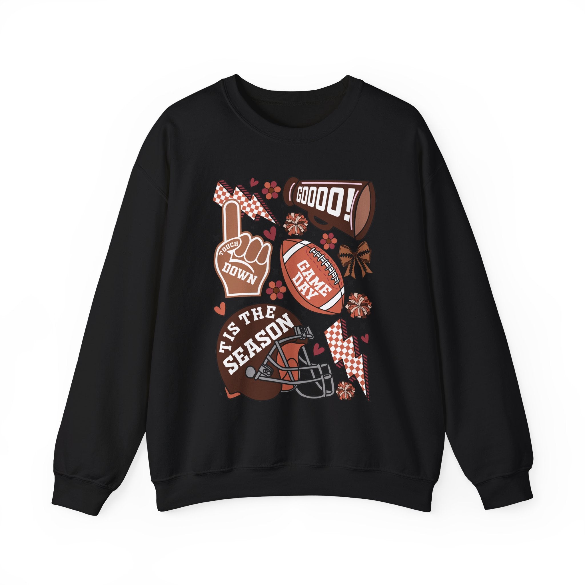 Football Season Crewneck Sweatshirt – 'Tis the Season Game Day Design