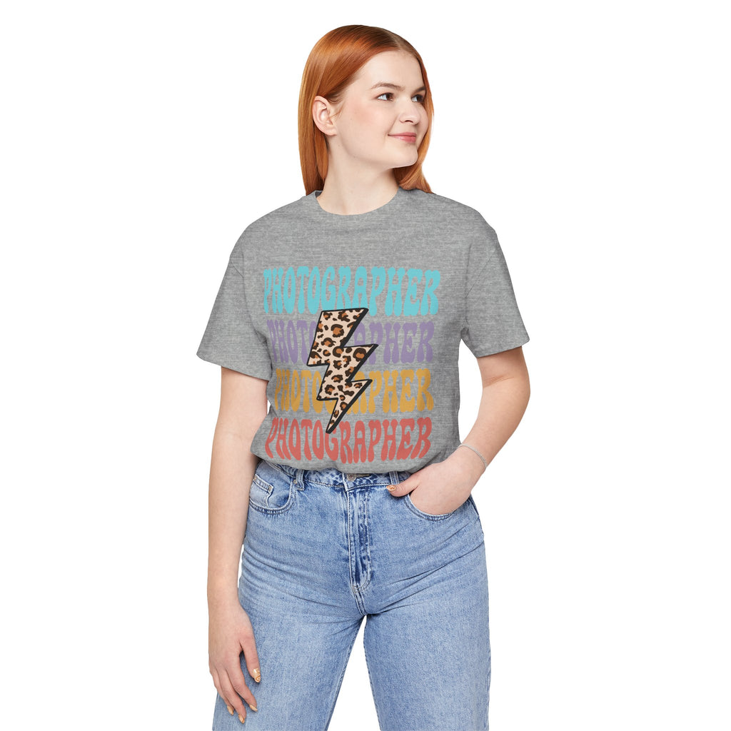 Photographer Lightning Bolt Tee