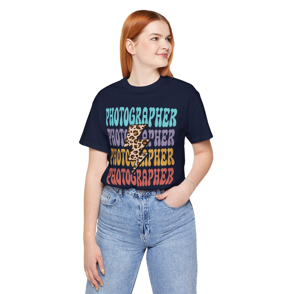 Photographer Lightning Bolt Tee