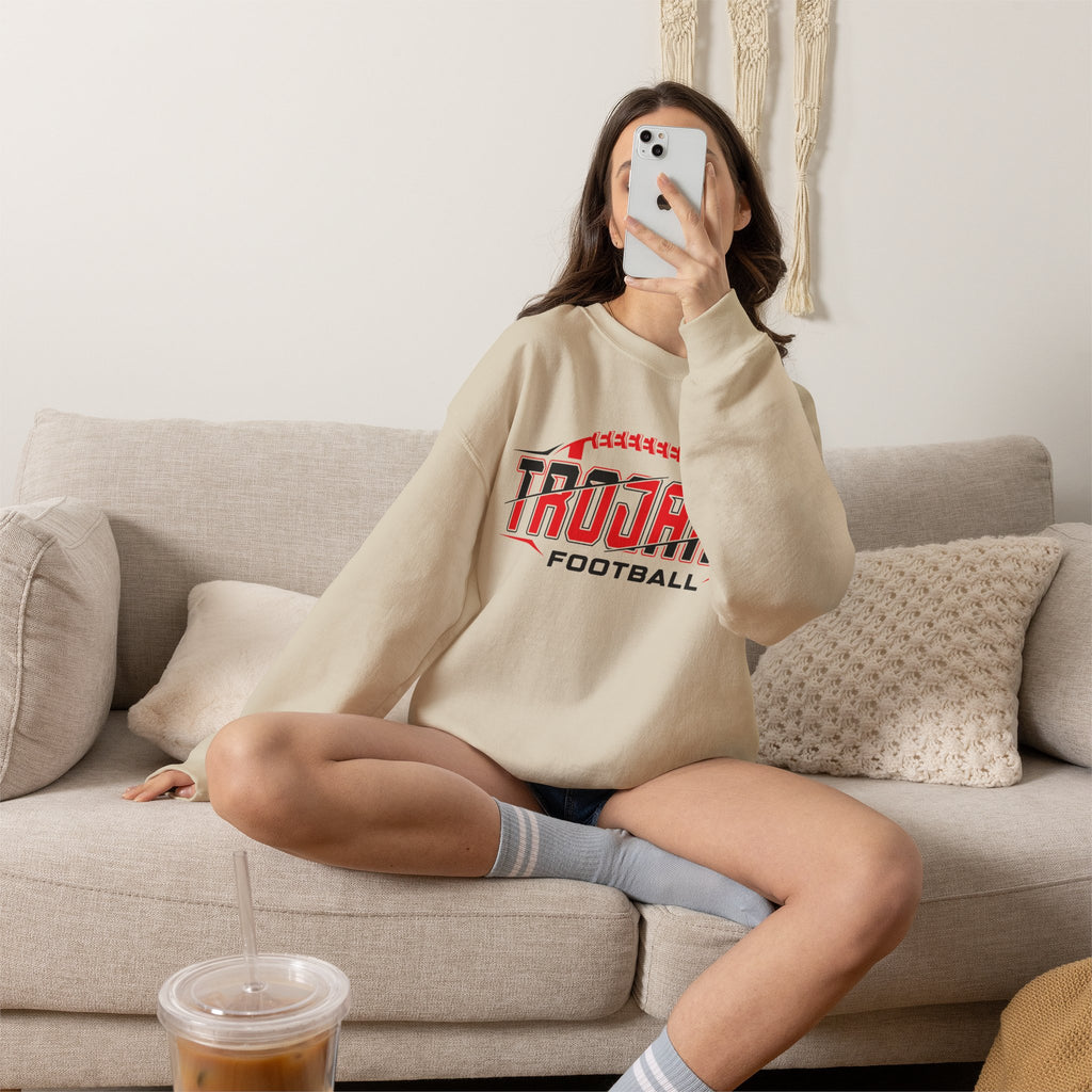 Trojans Football Crewneck Sweatshirt