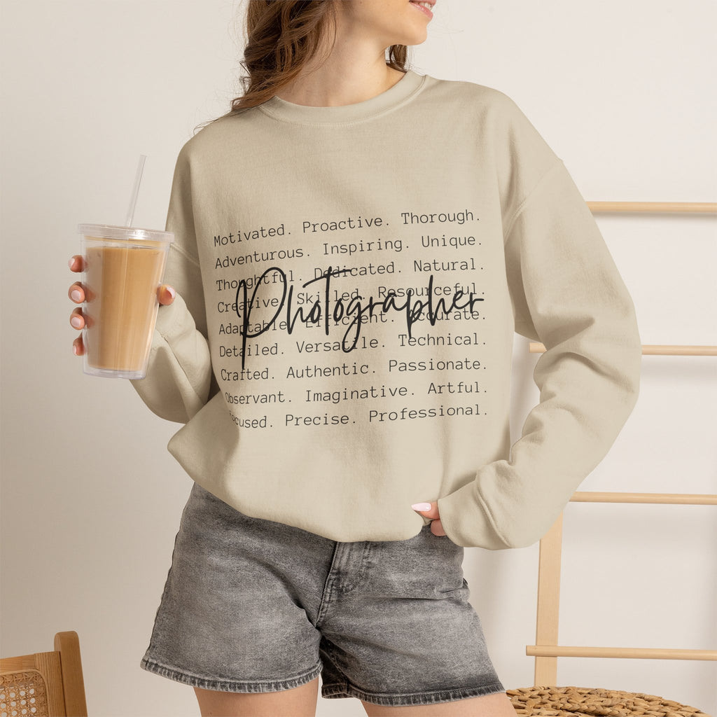 Photographer Crewneck Sweatshirt