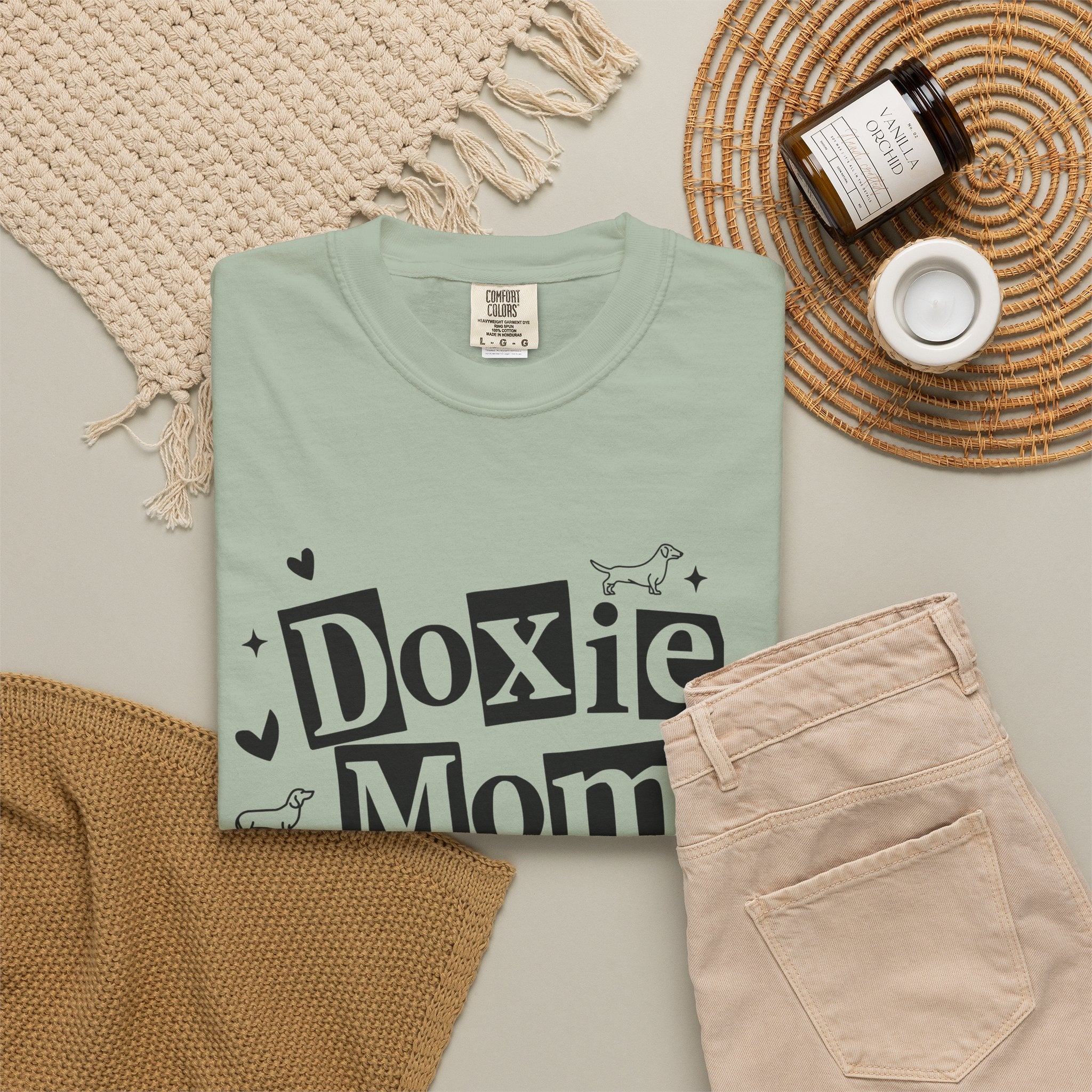 Doxie Mom T-Shirt — Cute Dachshund Dog Mom Tee, Dog Lover Gift