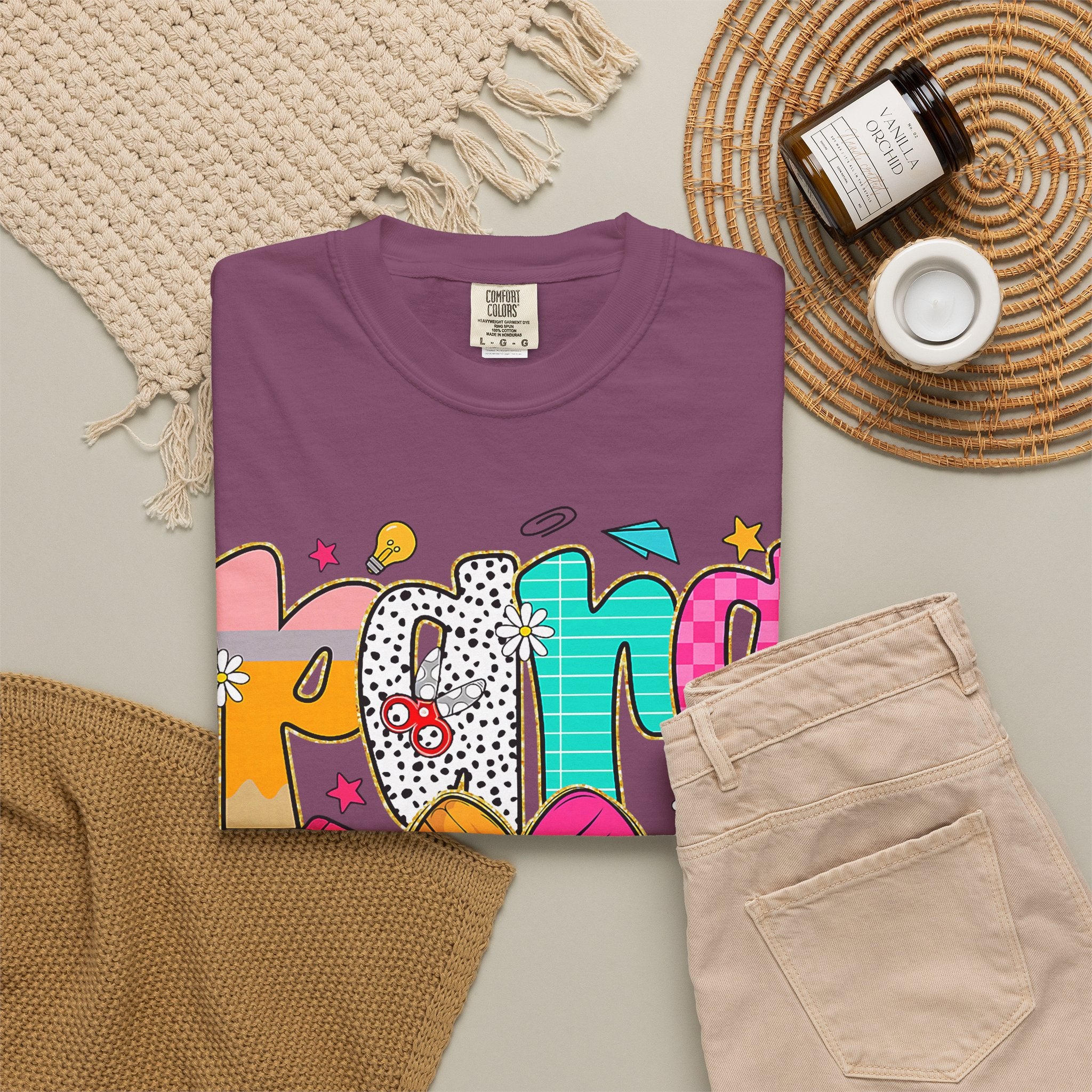 Kind Colorblock Graphic Para Tee