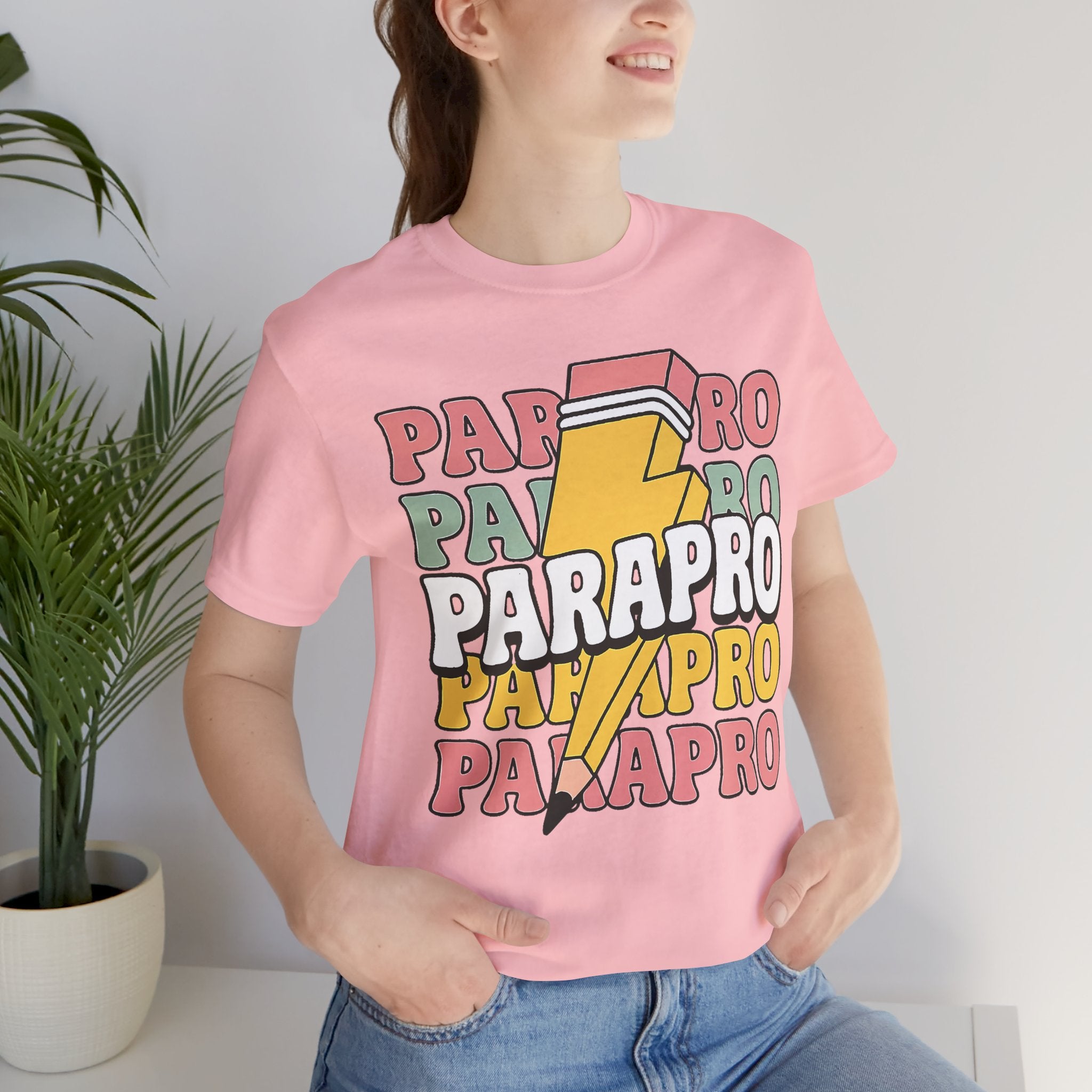 Parapro Pencil Tee — Retro Paraprofessional Appreciation Shirt