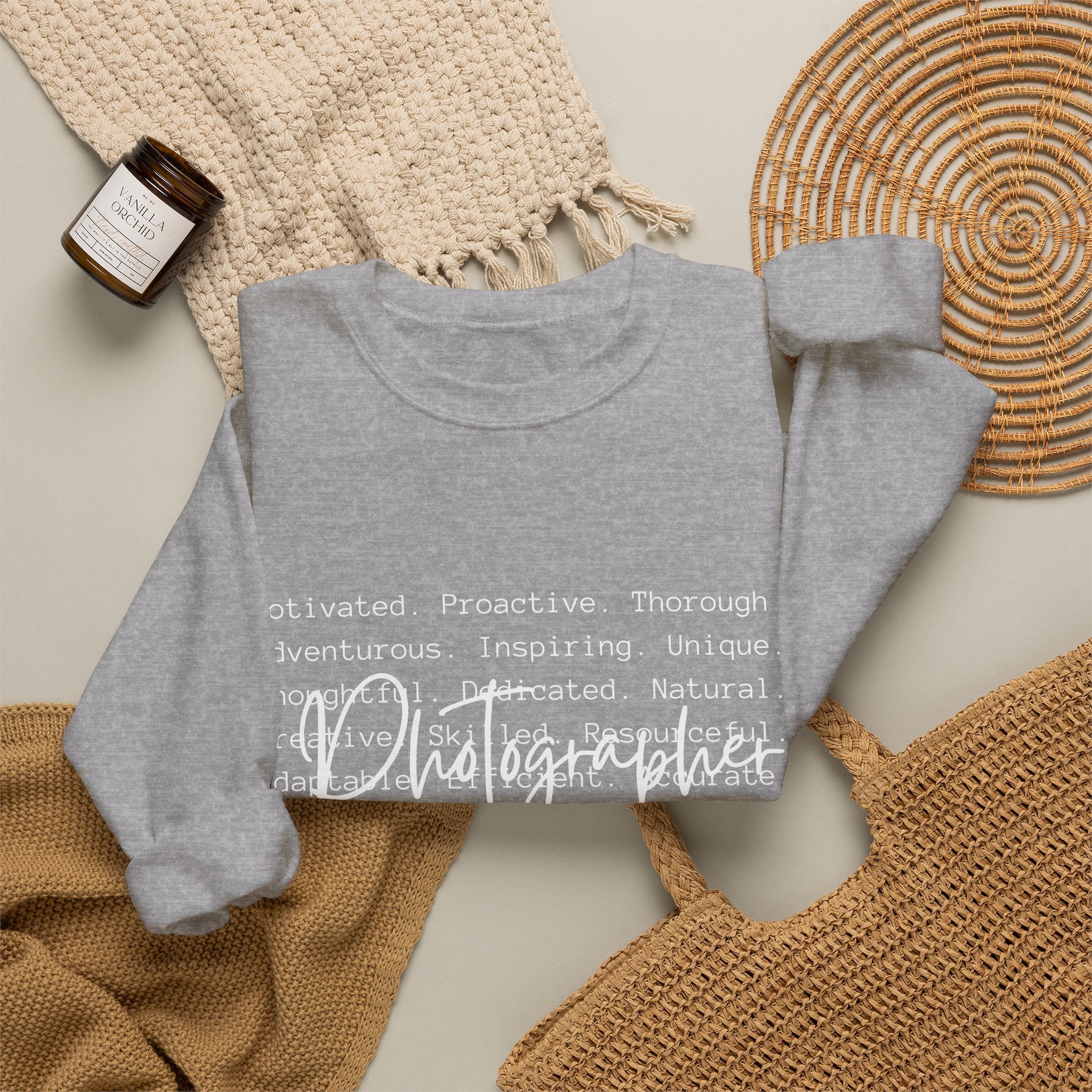 Photographer Crewneck Sweatshirt
