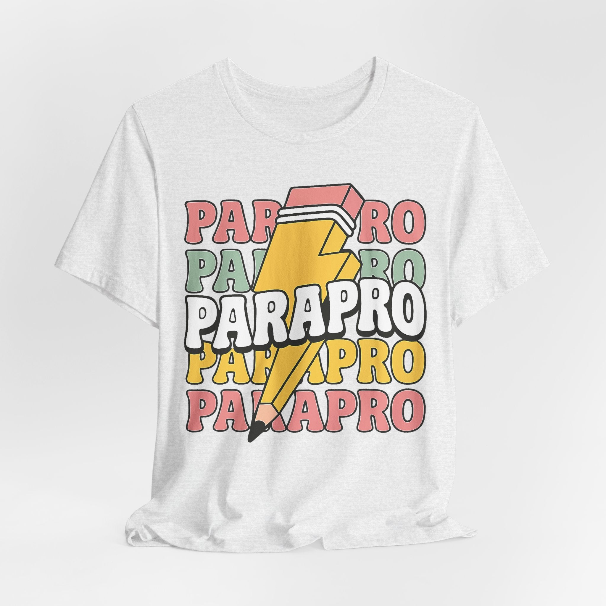 Parapro Pencil Tee — Retro Paraprofessional Appreciation Shirt