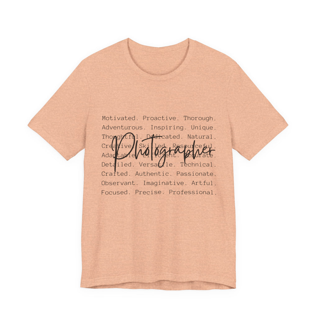 Photographer T‑Shirt