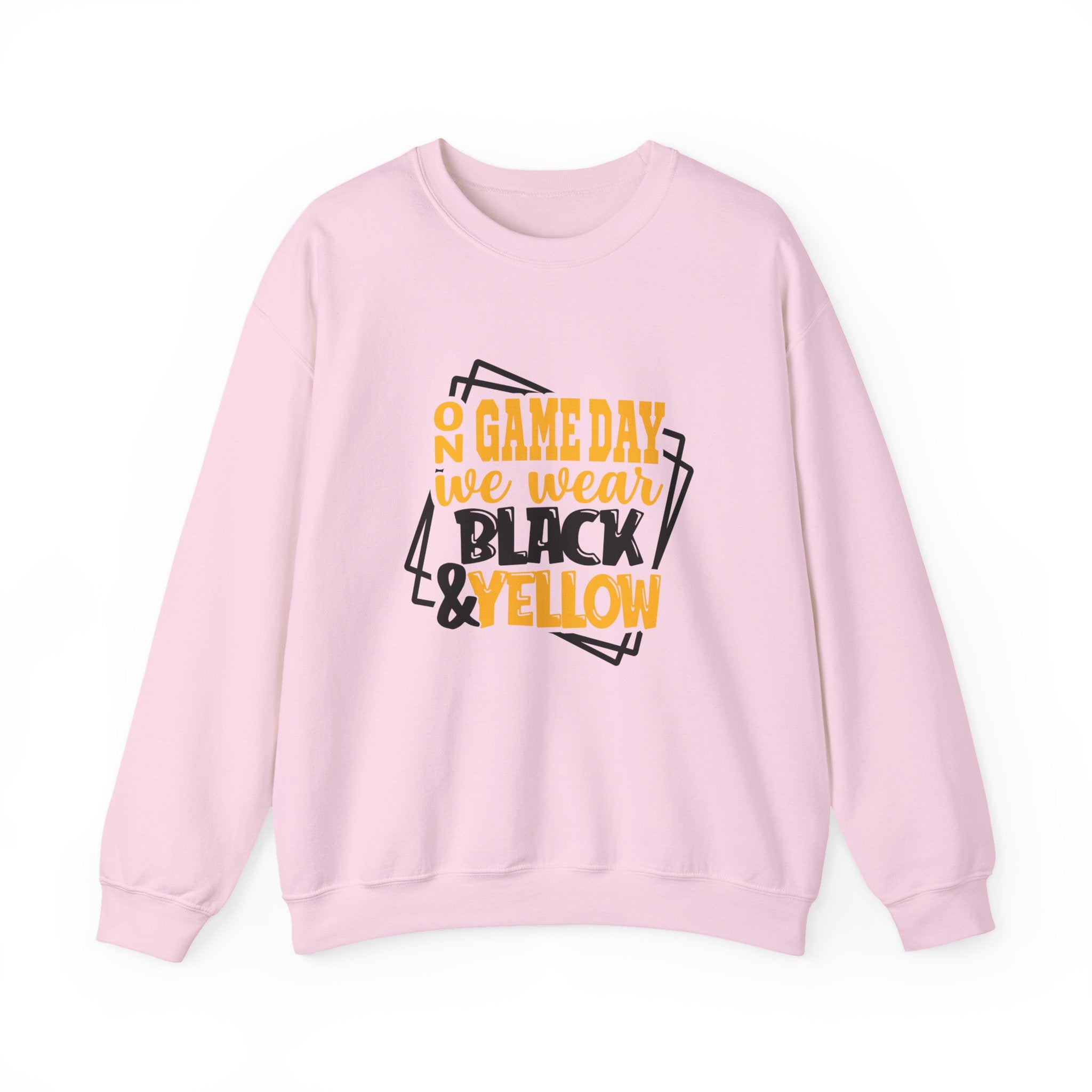 Game Day Indians Crewneck Sweatshirt – "On Game Day We Wear Black & Yellow"
