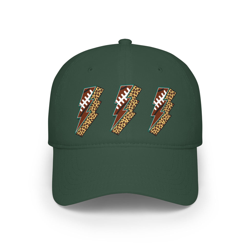 Leopard Football Lightning Cap