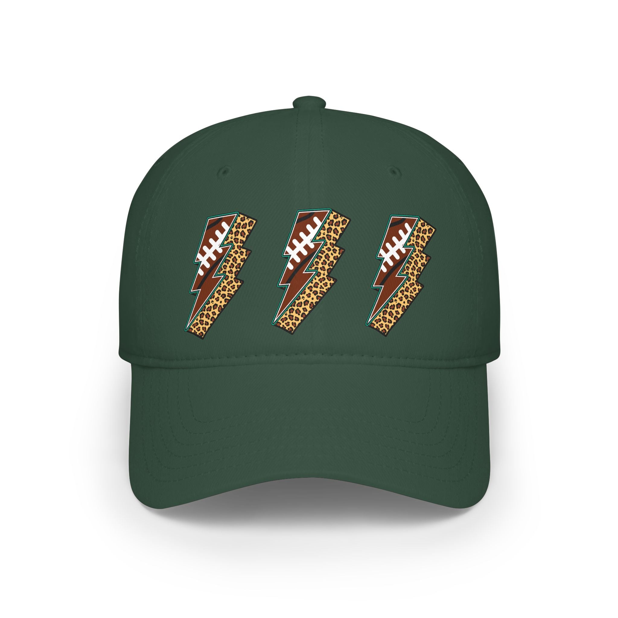 Leopard Football Lightning Cap