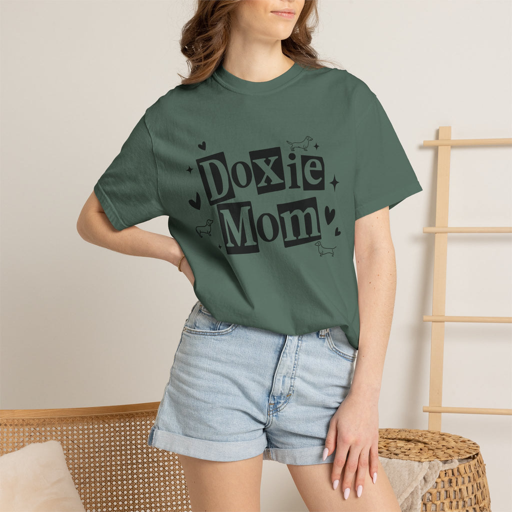 Doxie Mom T-Shirt — Cute Dachshund Dog Mom Tee, Dog Lover Gift