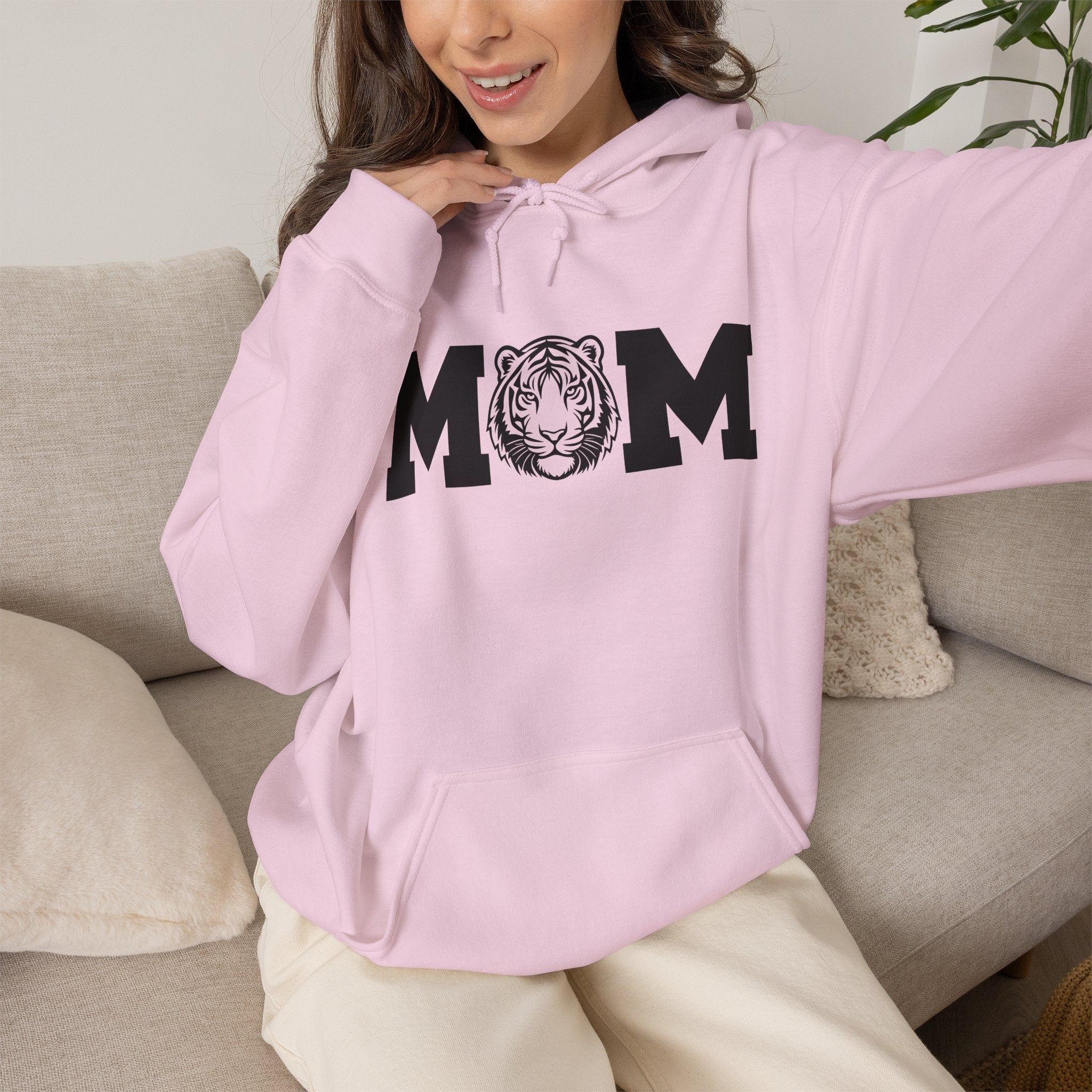 Mom Tiger Hoodie