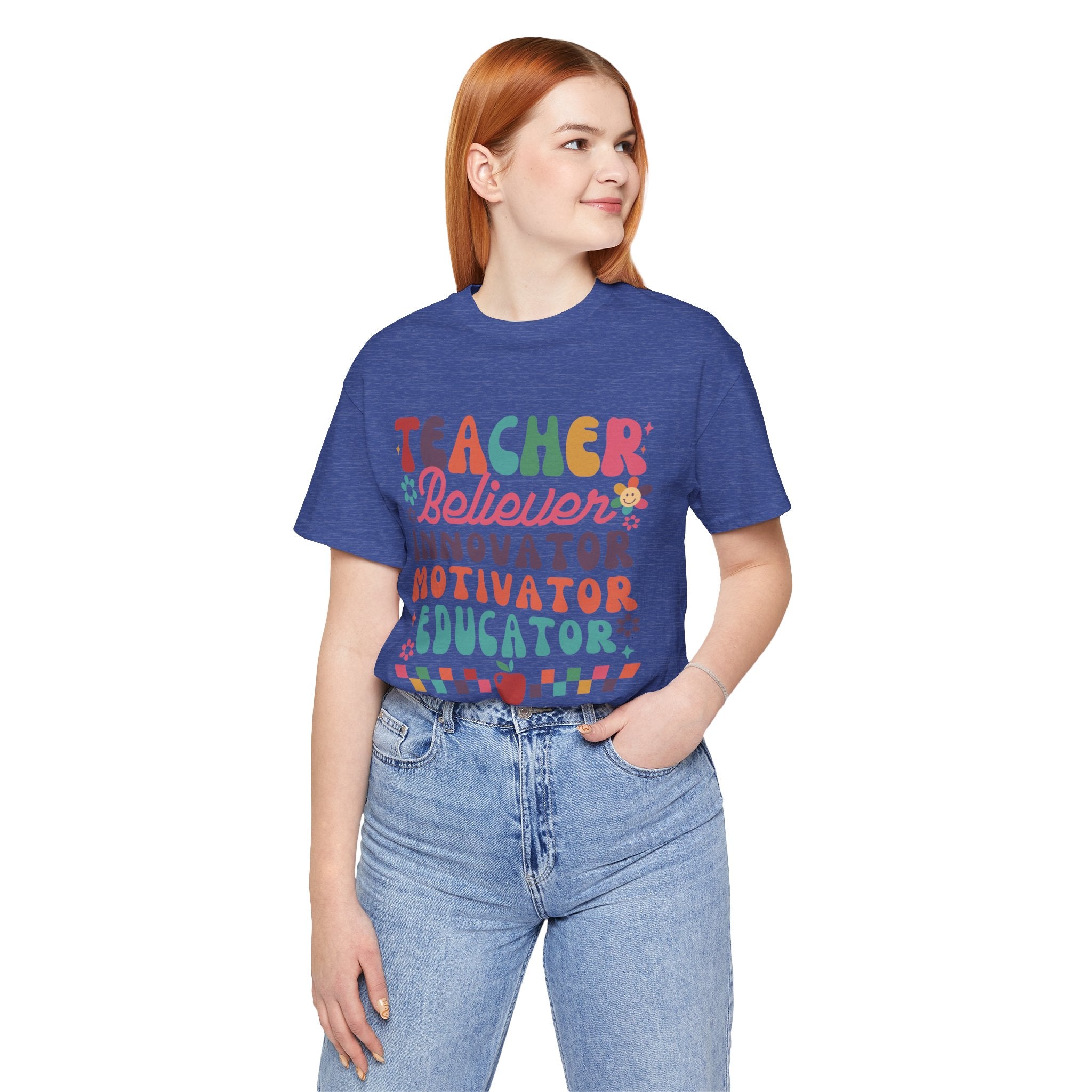 Teacher Believer Innovator Motivator Educator Tee