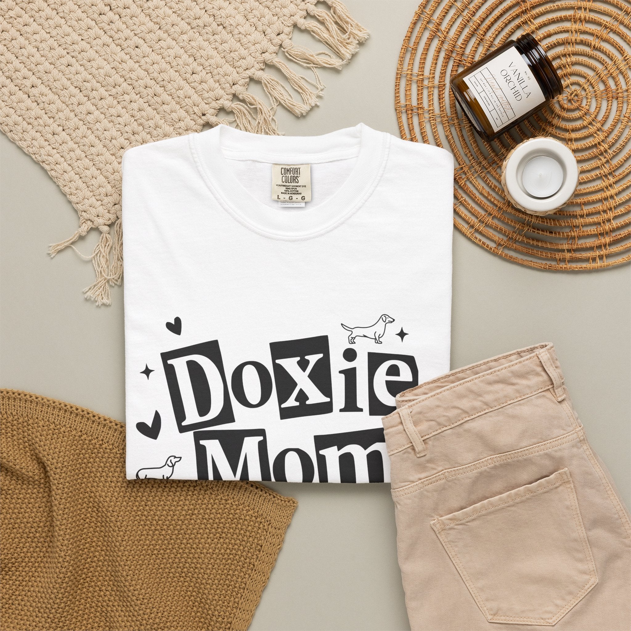 Doxie Mom T-Shirt — Cute Dachshund Dog Mom Tee, Dog Lover Gift