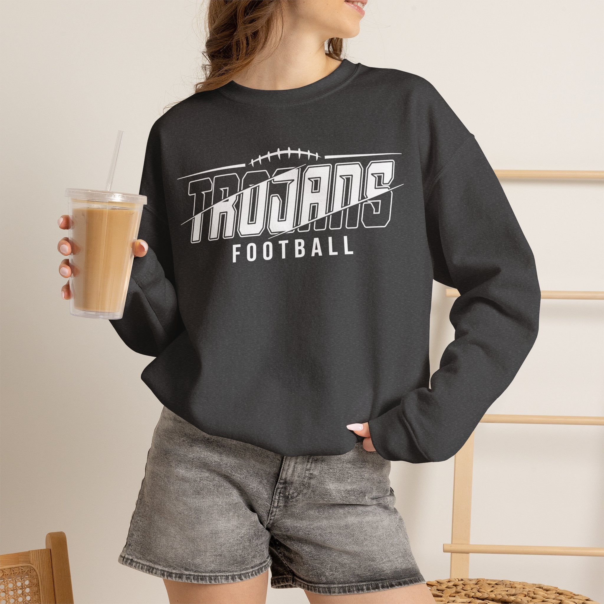 Trojans Football Crewneck Sweatshirt