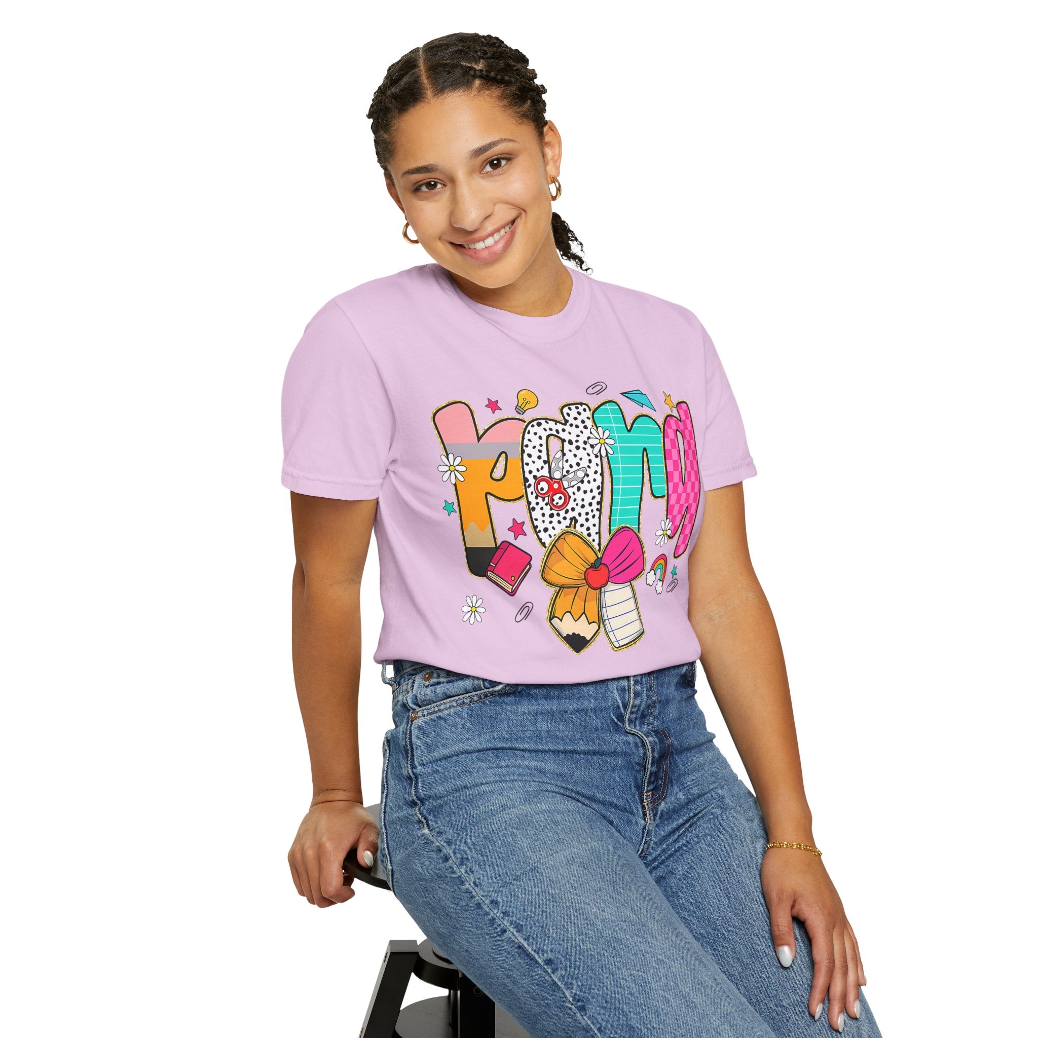 Kind Colorblock Graphic Para Tee