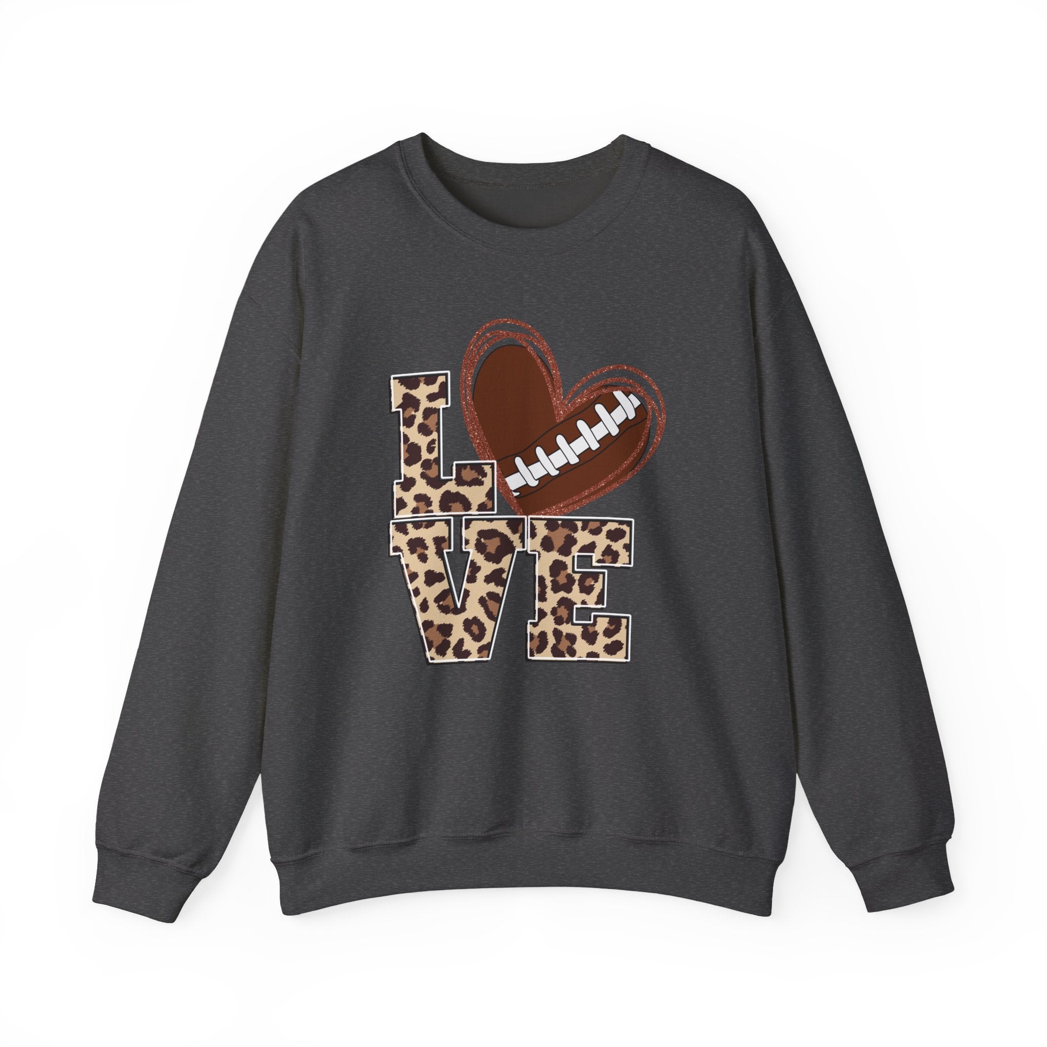 Football Love Leopard Sweatshirt