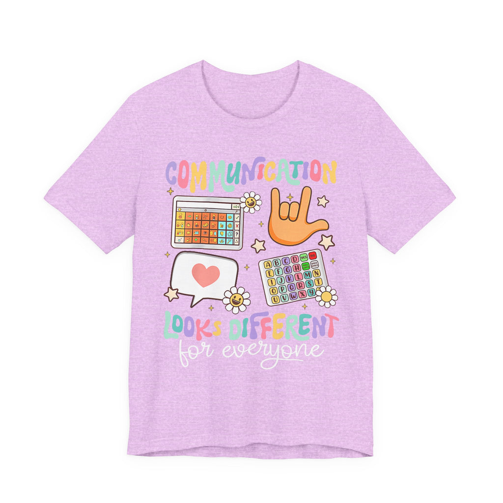 Communication Looks Different Tee