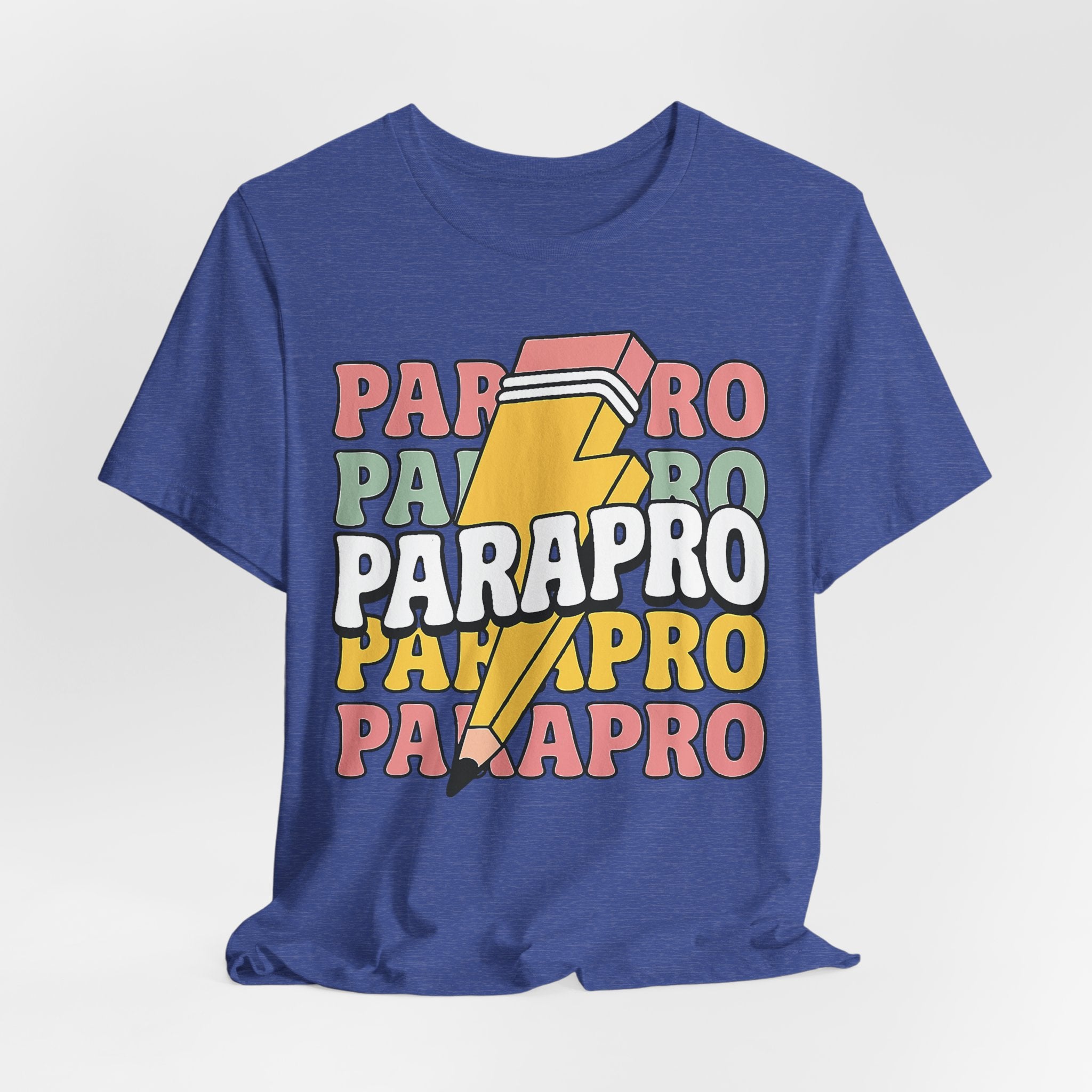 Parapro Pencil Tee — Retro Paraprofessional Appreciation Shirt