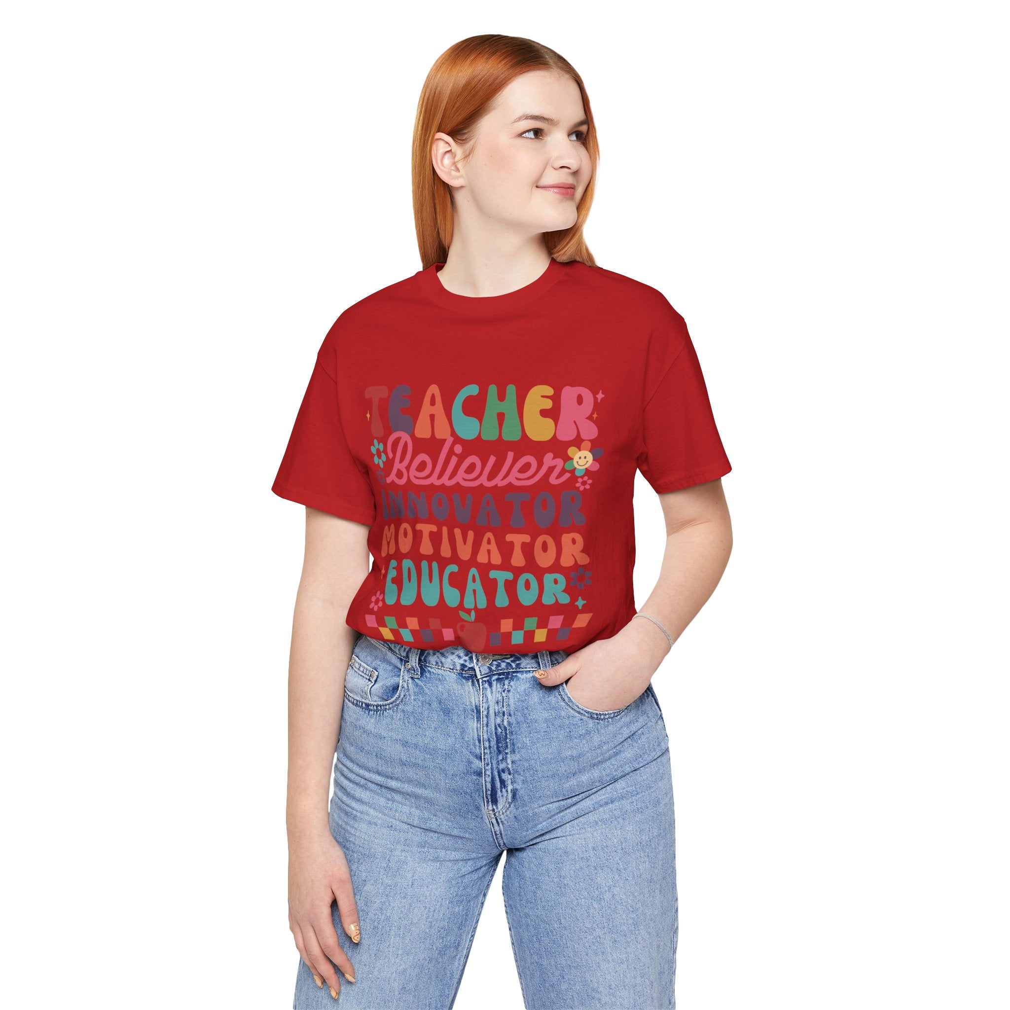 Teacher Believer Innovator Motivator Educator Tee