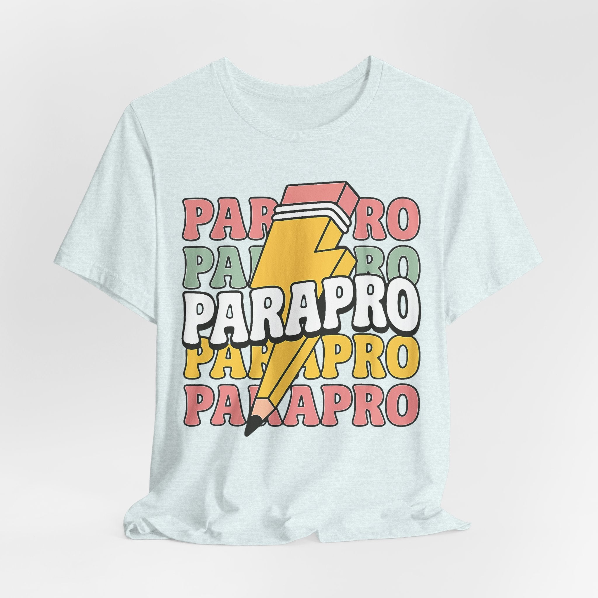 Parapro Pencil Tee — Retro Paraprofessional Appreciation Shirt
