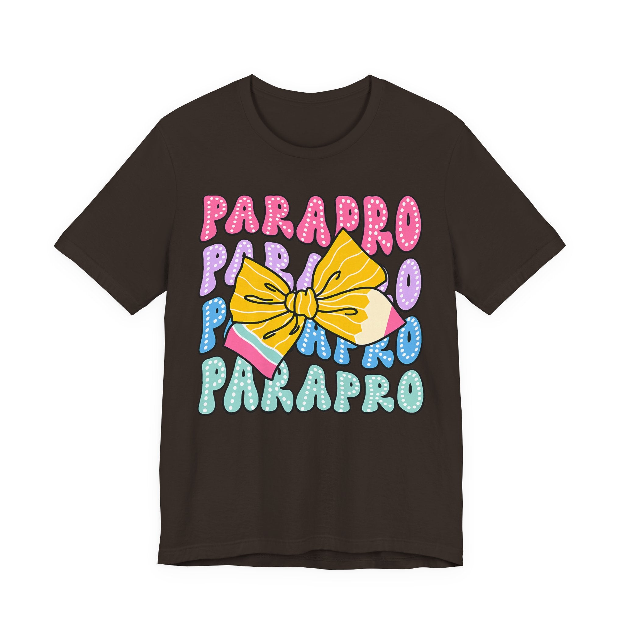 Parapro T-Shirt — Colorful Paraprofessional Bow Tee