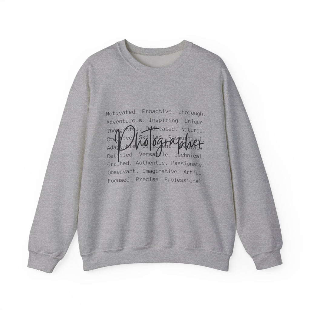 Photographer Crewneck Sweatshirt