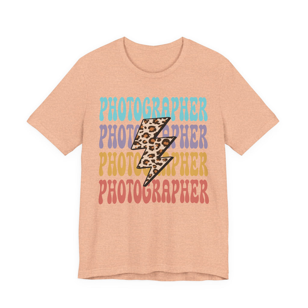 Photographer Lightning Bolt Tee