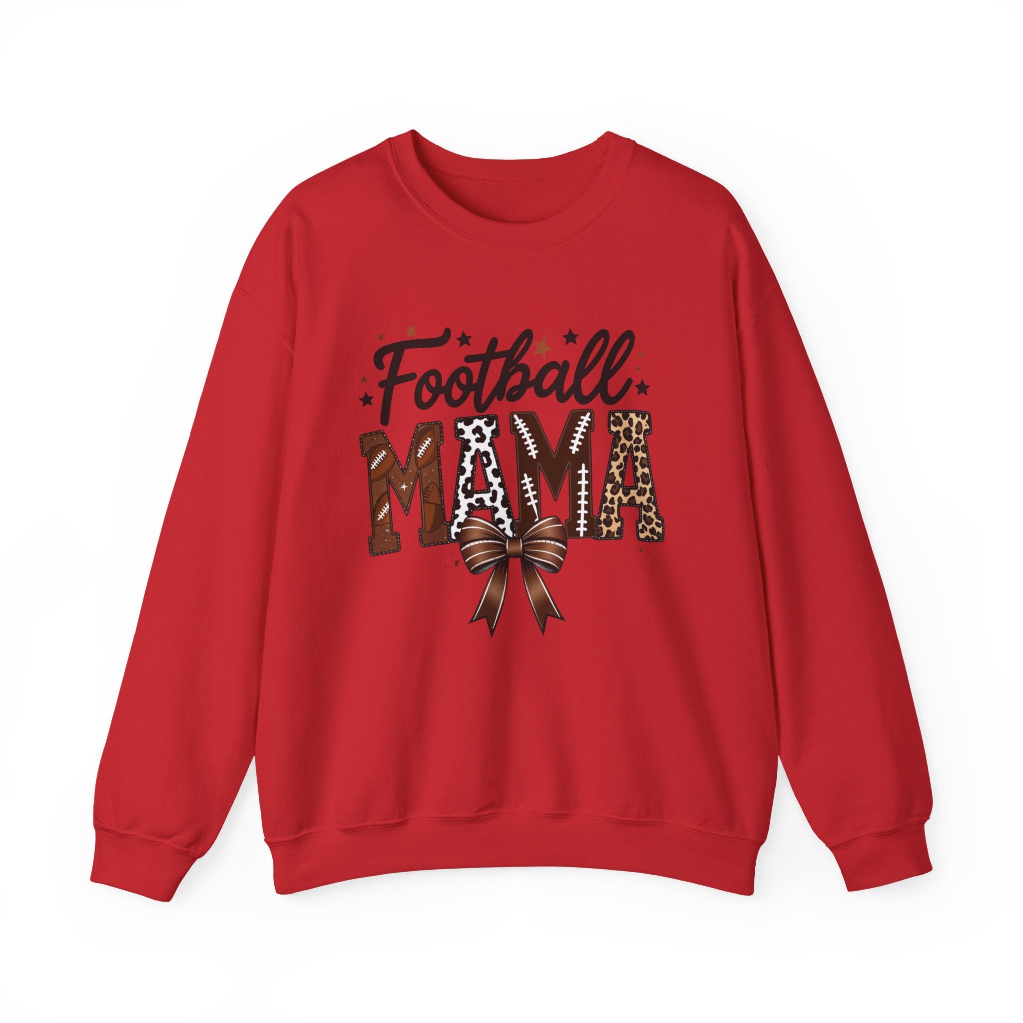 Unisex Heavy Blend™ Crewneck Football Mama Sweatshirt