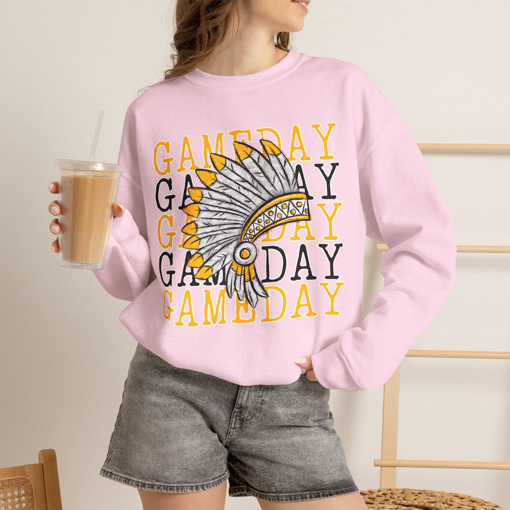 Gameday Crewneck Indians Sweatshirt