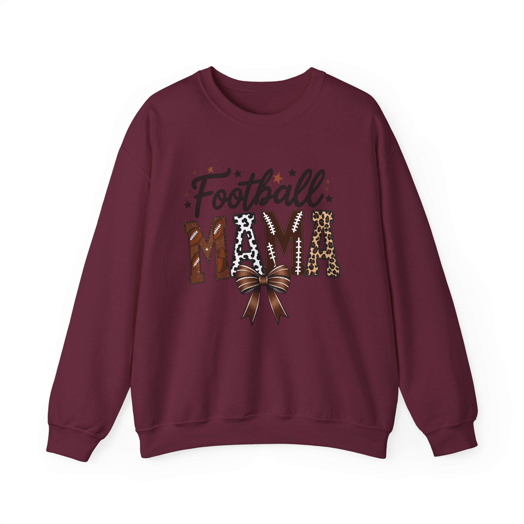 Unisex Heavy Blend™ Crewneck Football Mama Sweatshirt